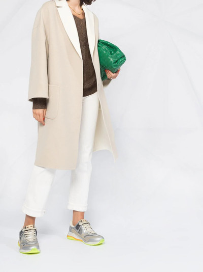 Brunello Cucinelli double-face oversized coat outlook