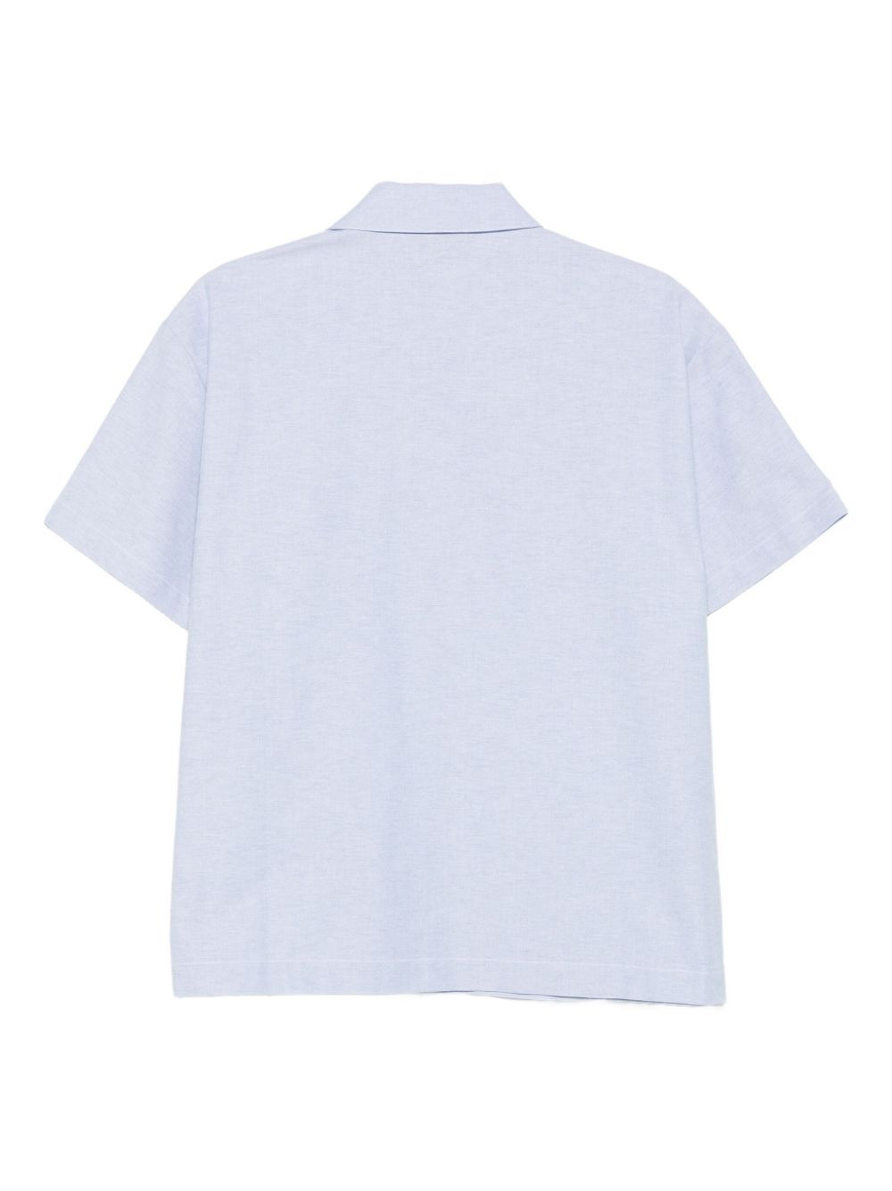 embroidered-logo short-sleeve shirt - 2
