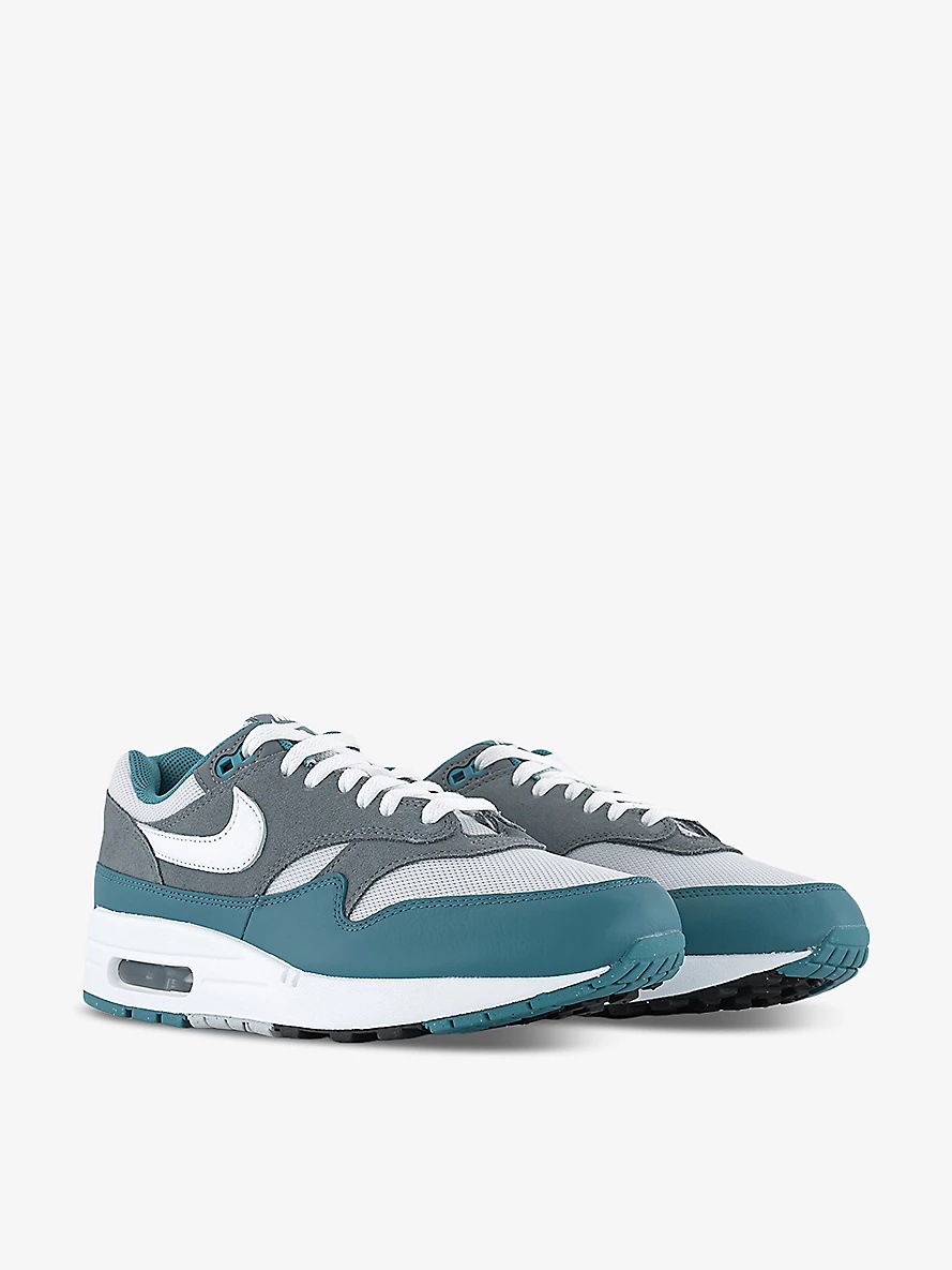 Air Max 1 panelled suede low-top trainers - 3