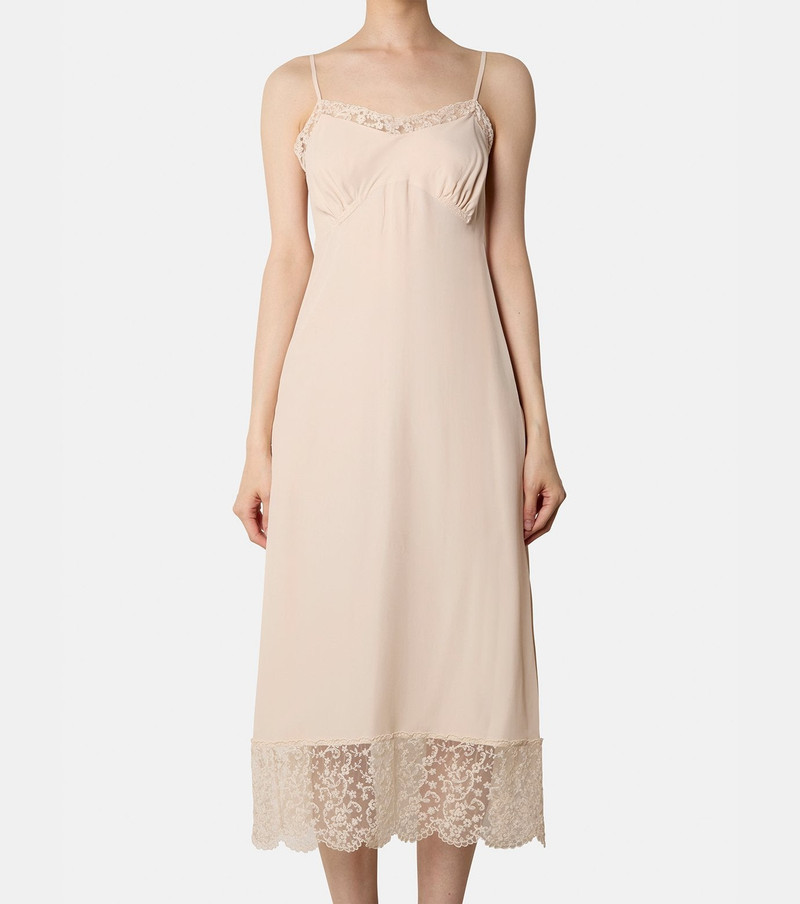 Simone Rocha Slip Dress w/Deep Lace Trim outlook