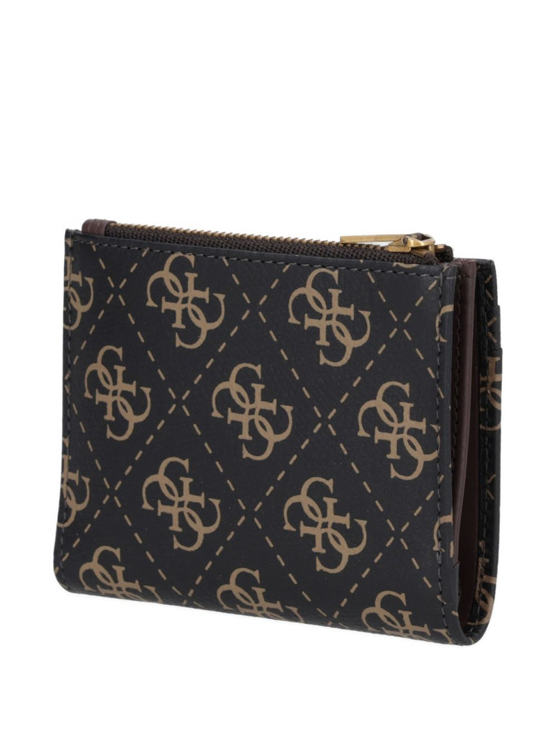 GUESS USA Milano logo-pattern card holder outlook