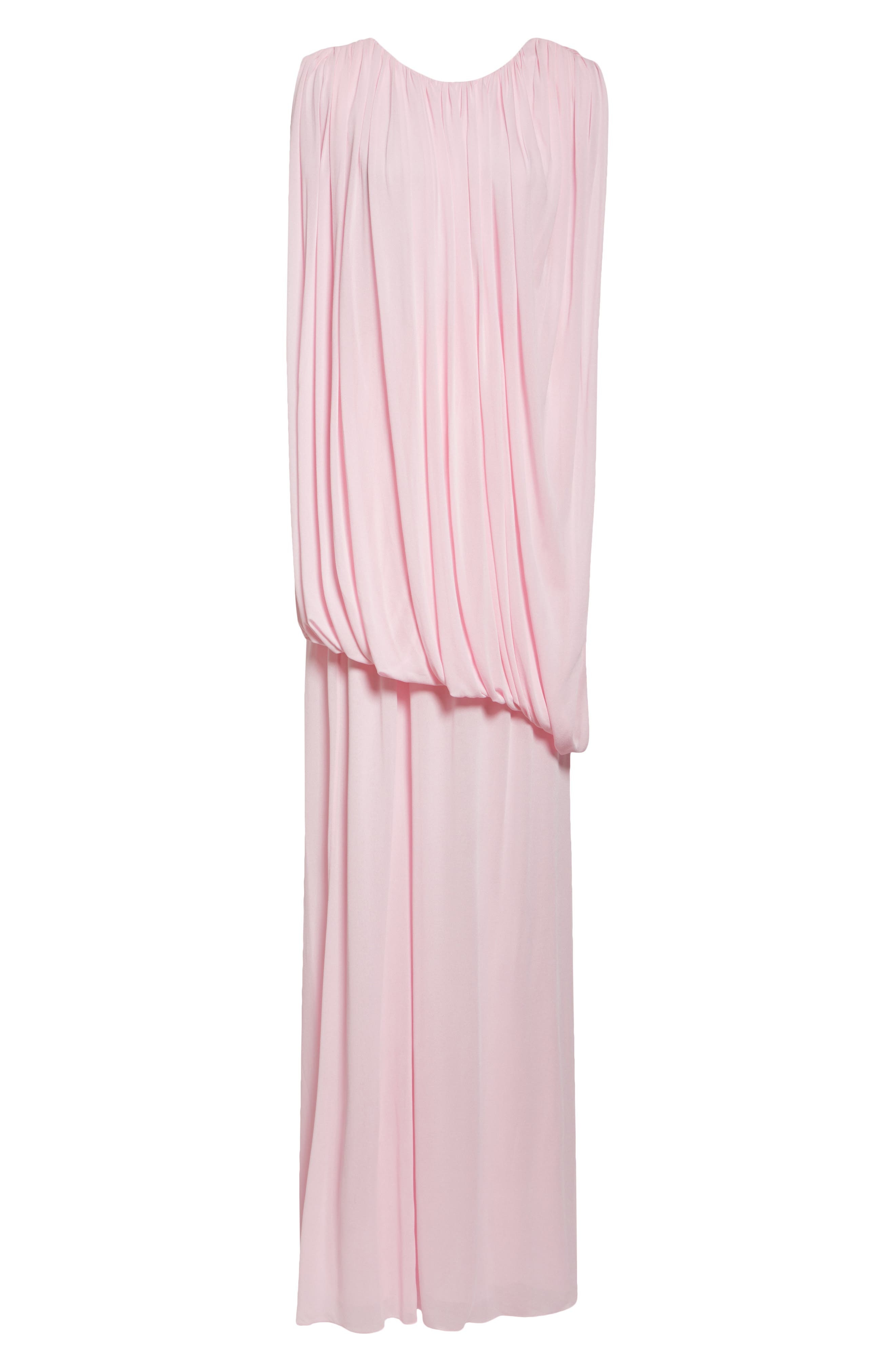 Giambattista Valli Draped One-Shoulder Gown in Pale Rose at Nordstrom - 6