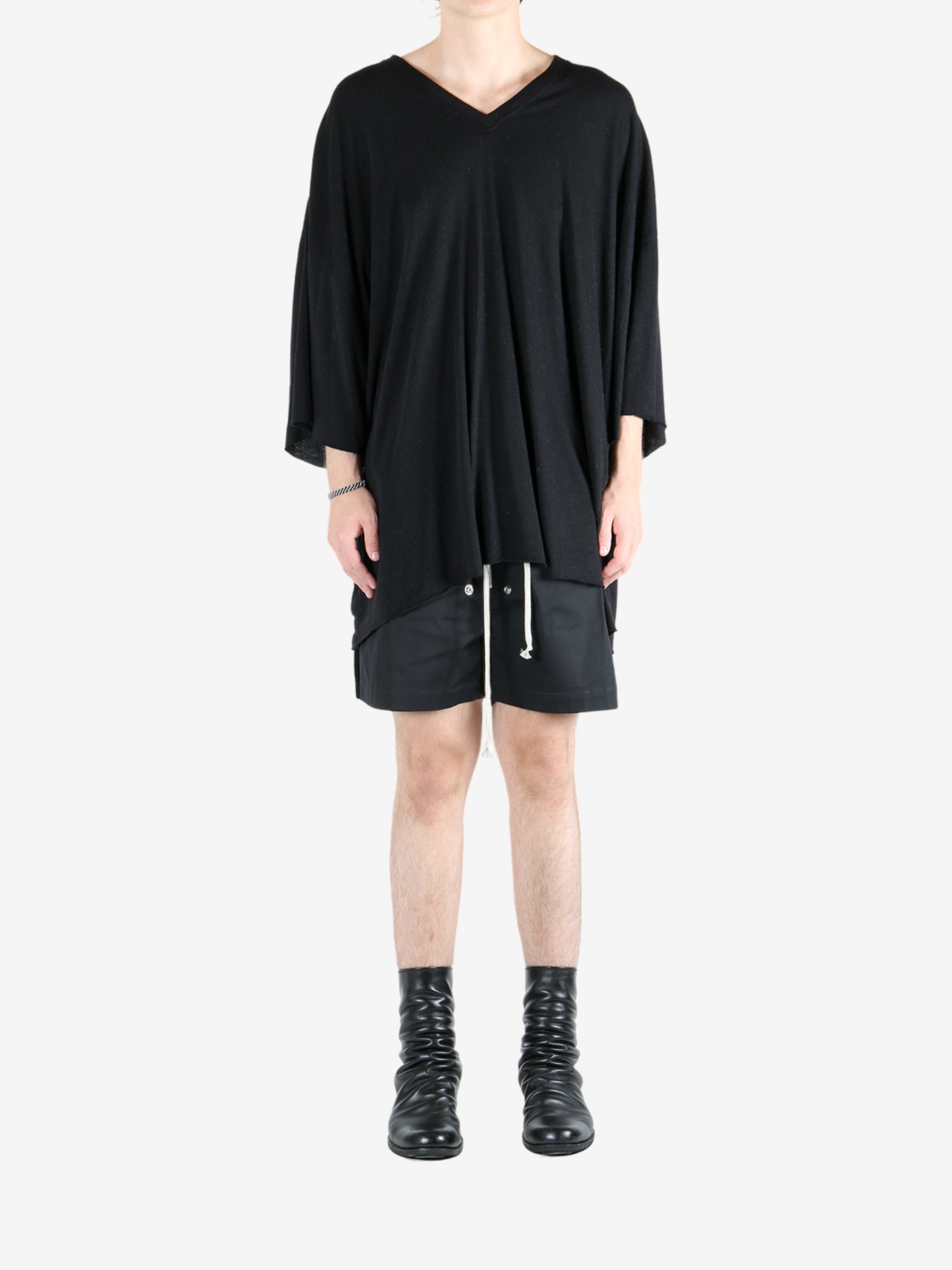 RICK OWENS - Men V Tommy T-shirt - 4