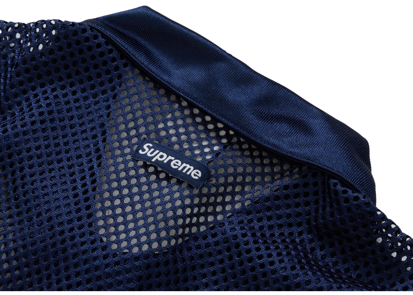 Supreme Nike Mesh S/S Shirt Navy - 3