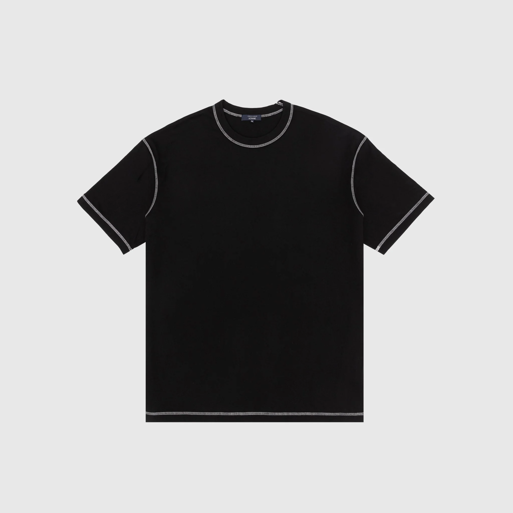 GARMENT DYED COTTON S/S T-SHIRT - 1