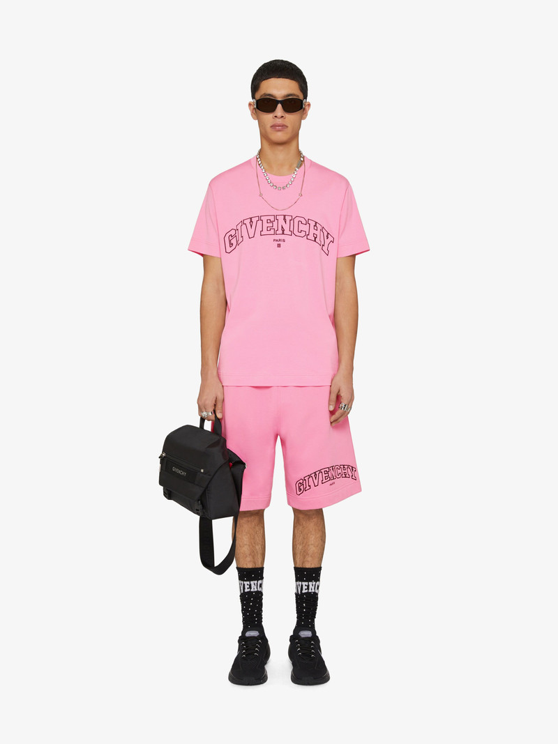 Givenchy GIVENCHY COLLEGE T-SHIRT IN COTTON outlook
