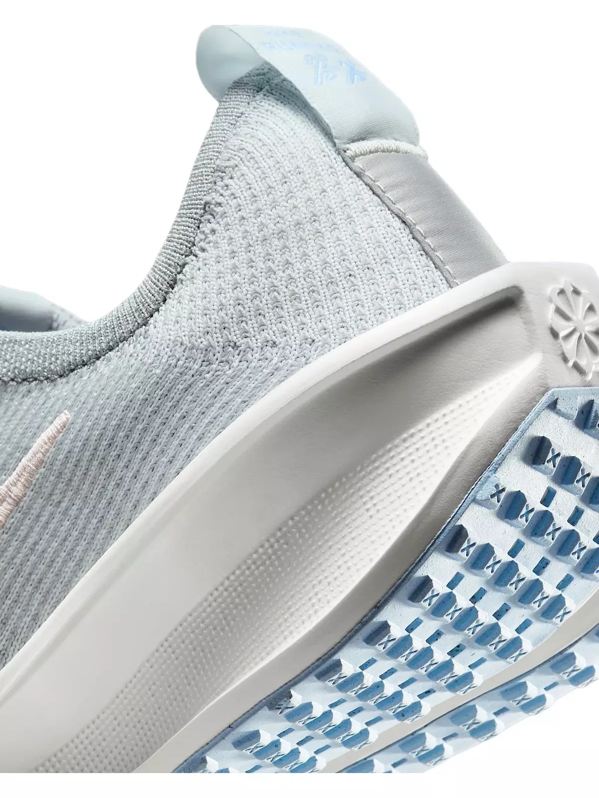 Interact Run "Light Smoke Grey/Psychic Blue/Summit White/Echo Pink" Women's Running Shoe - 7