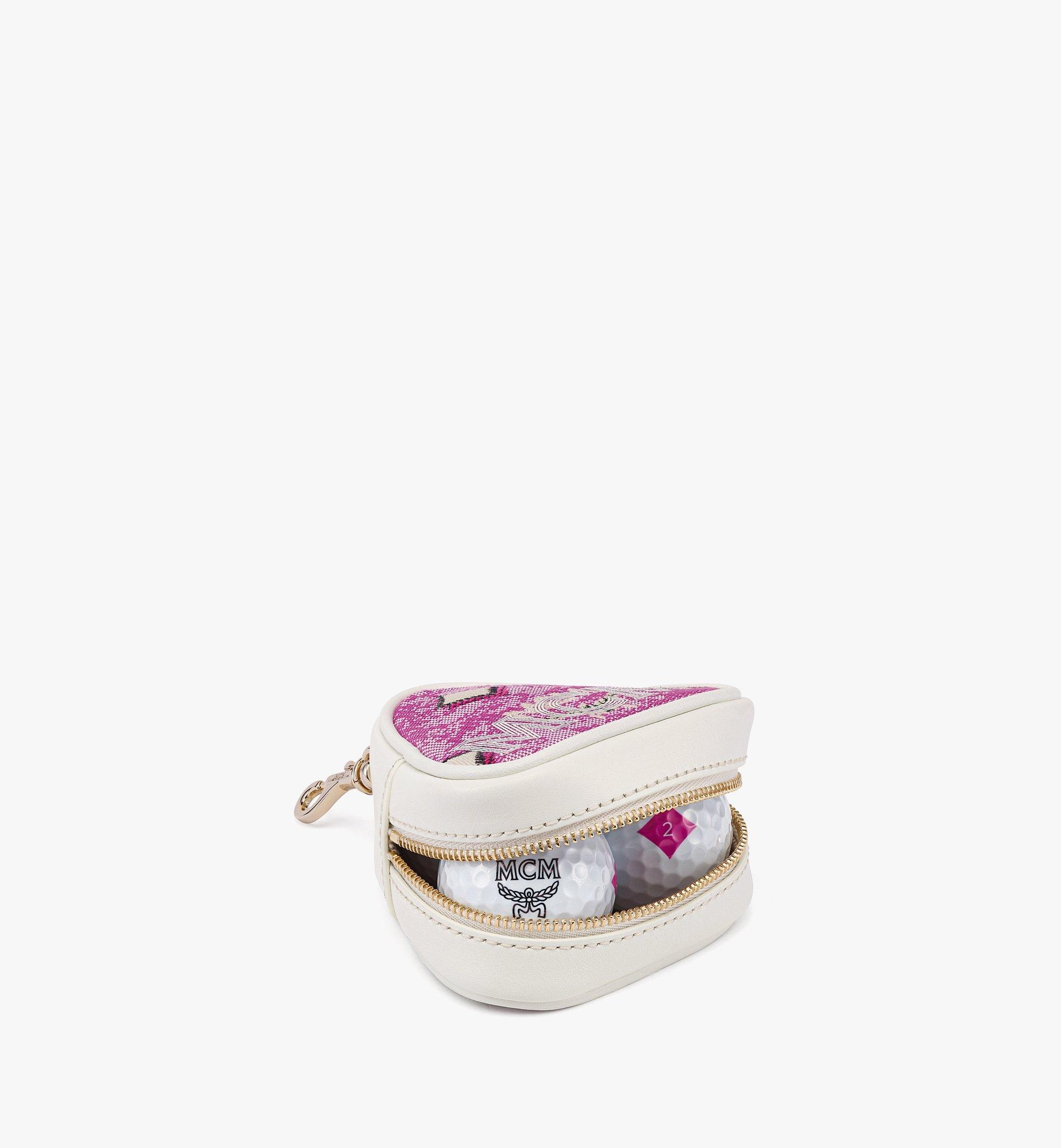 Golf in the City Ball Pouch in Vintage Monogram Jacquard - 3