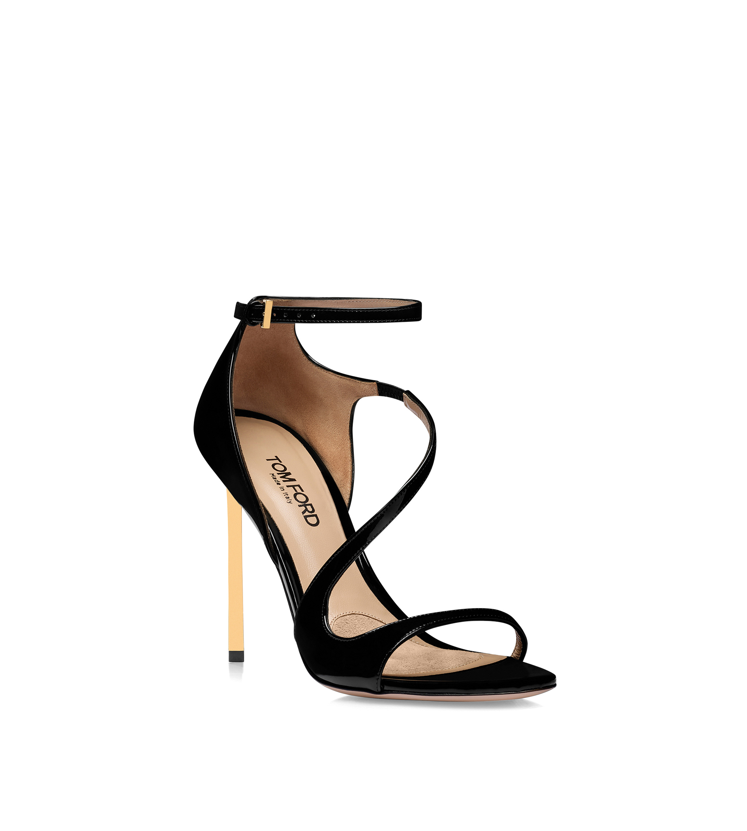 PATENT LEATHER NEWTON SANDAL - 2