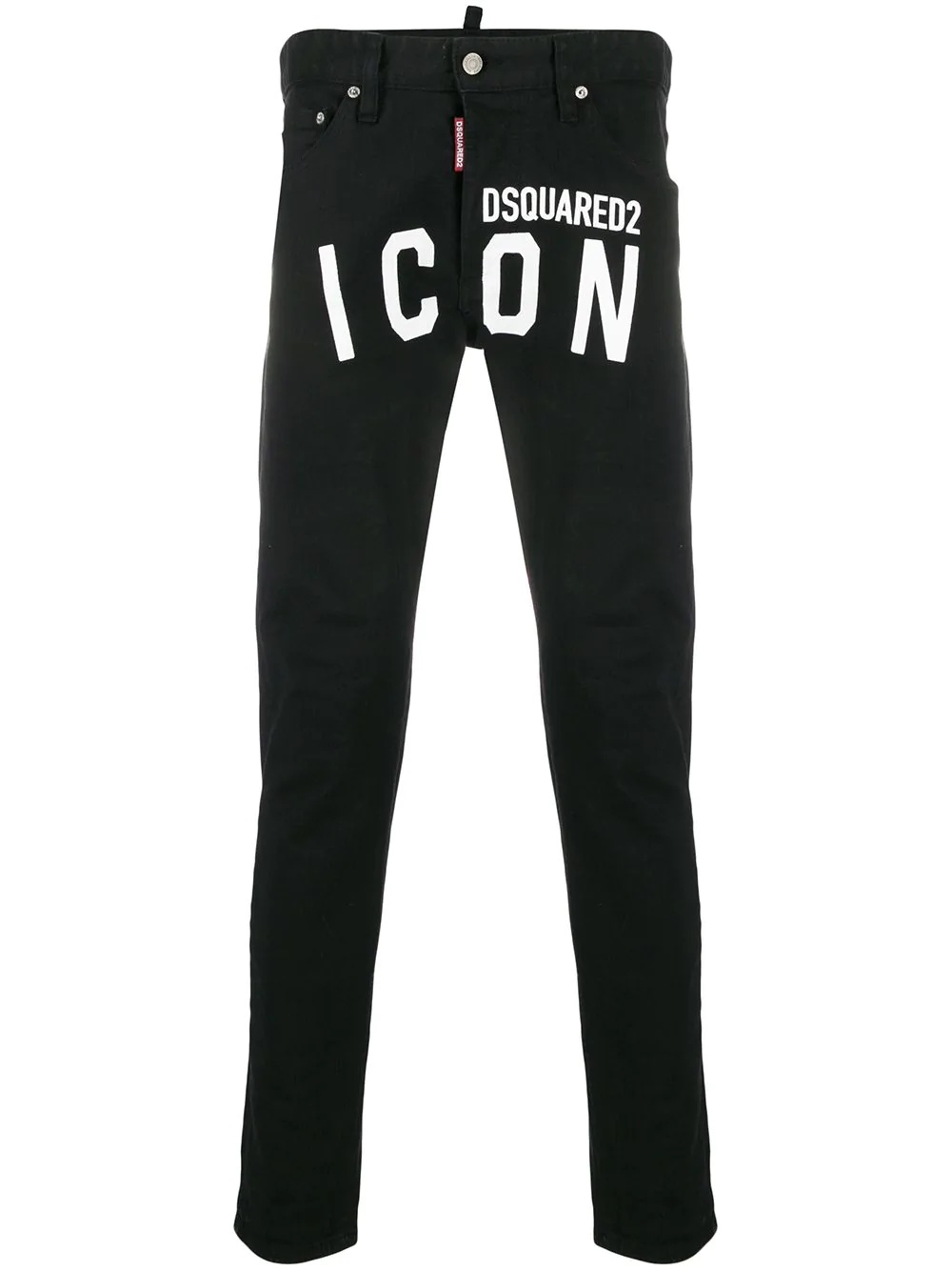 ICON logo skinny jeans - 1