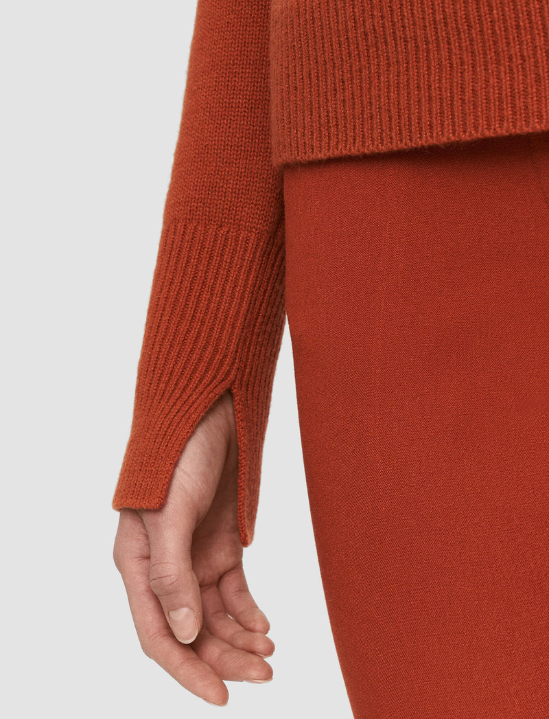 Pure Cashmere High Neck Jumper 6