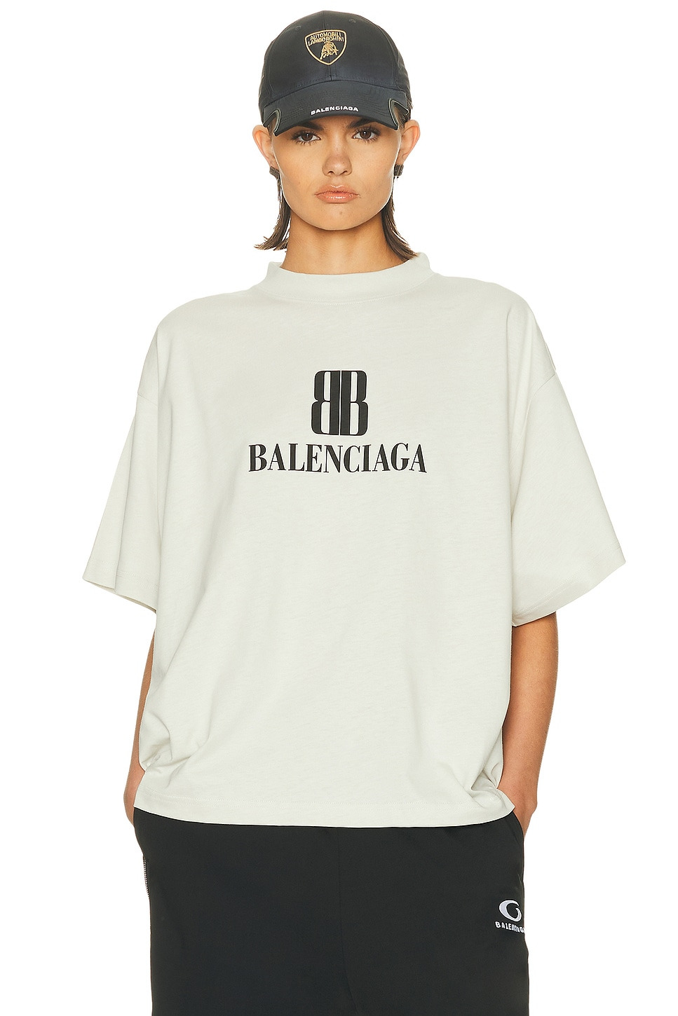 Short Sleeve Cropped T-shirt - 1