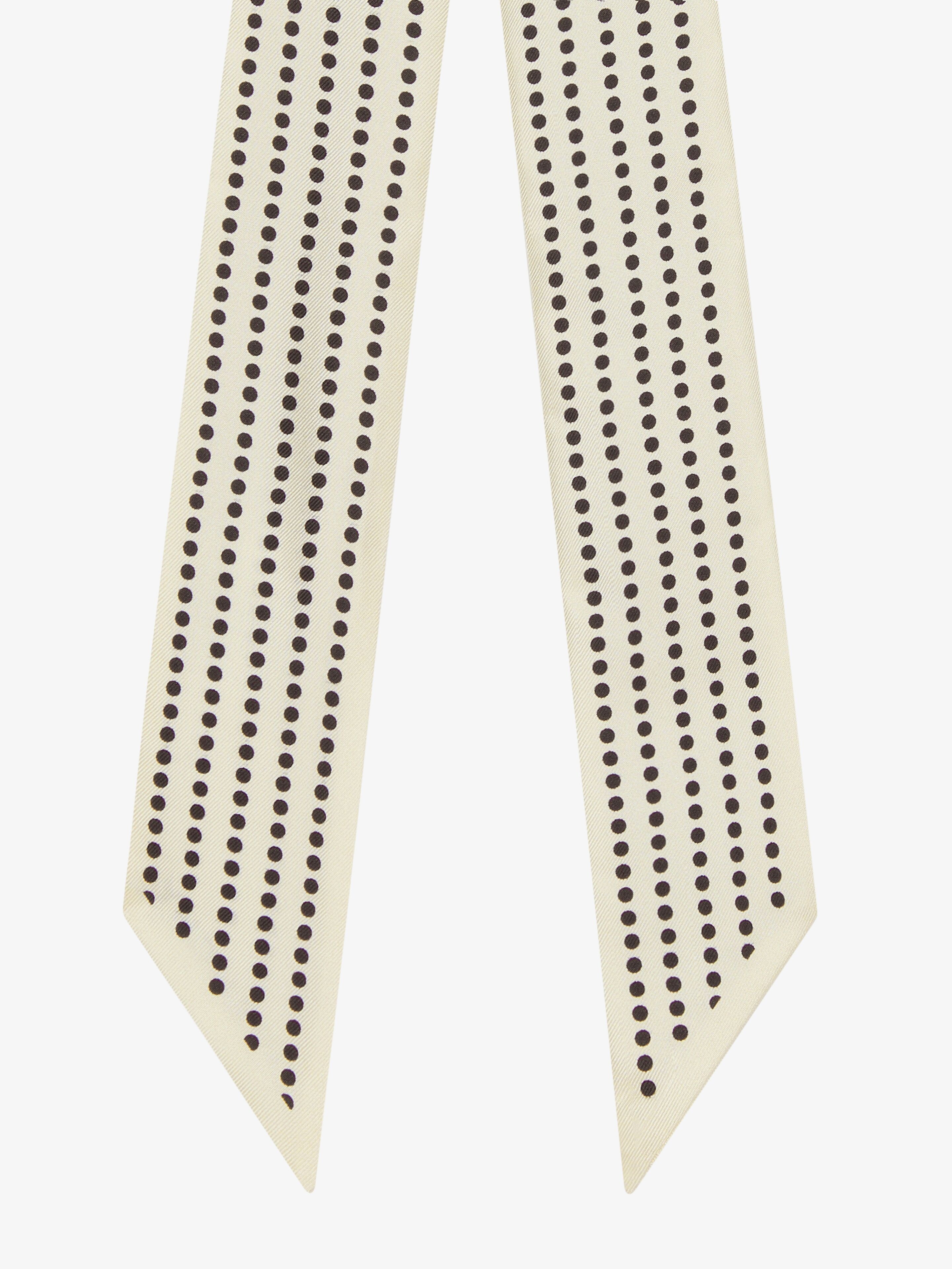 POLKA DOTS BANDEAU IN SILK - 2