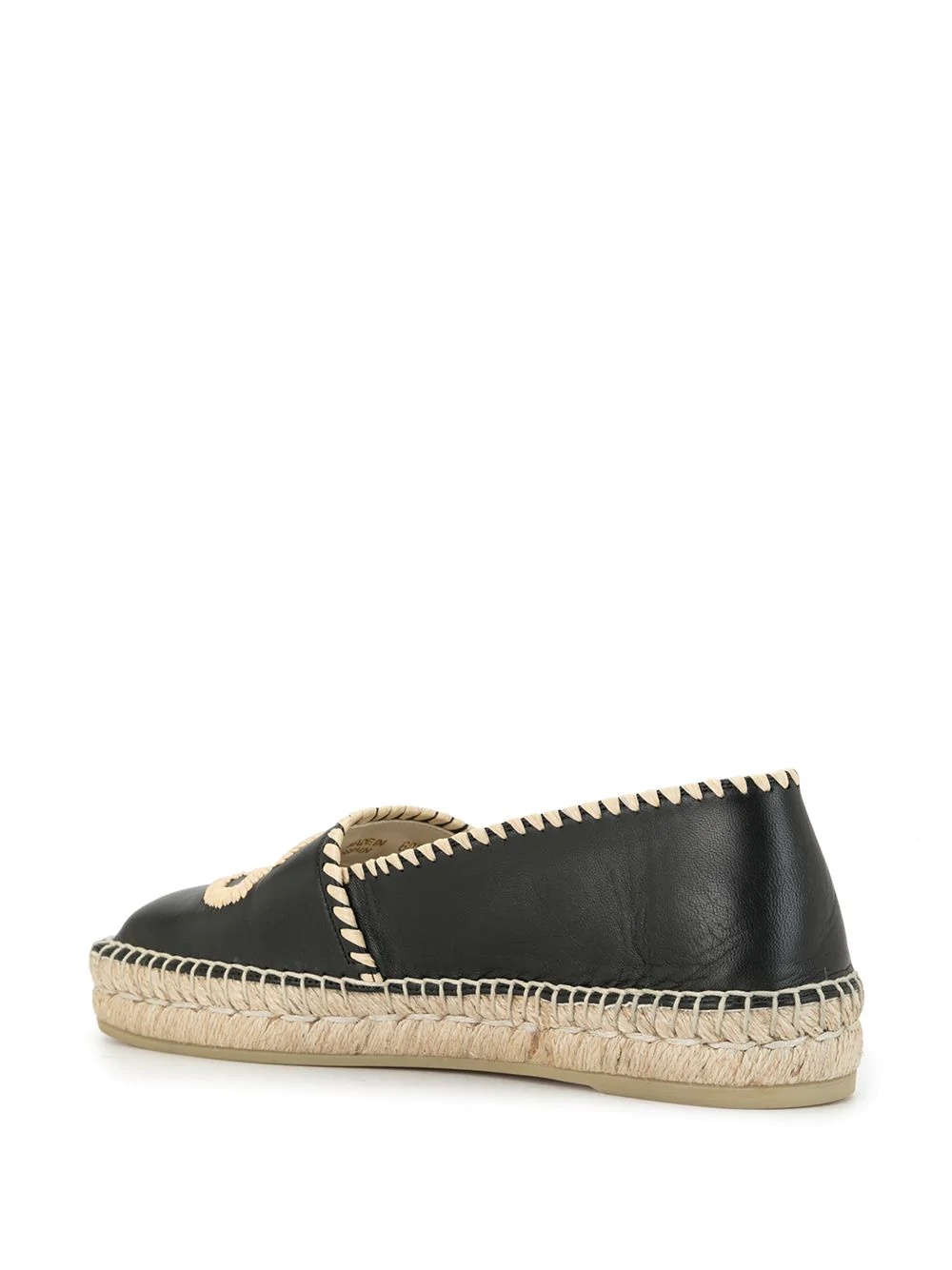 embroidered GG espadrilles - 3