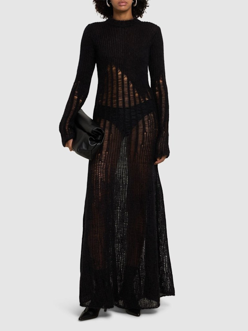 Ann Demeulemeester Paiva x-long knitted dress outlook