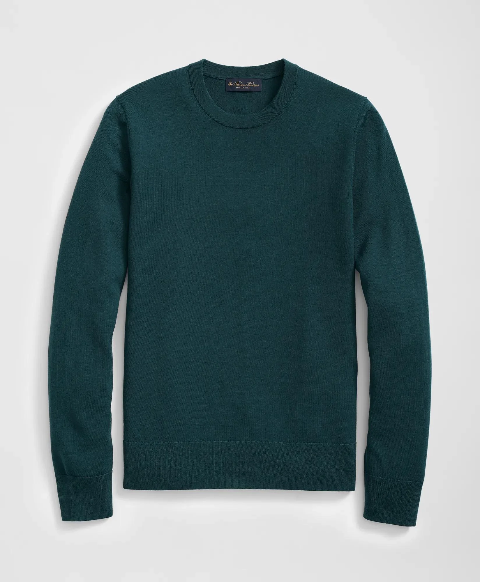 Fine Merino Wool Crewneck Sweater - 1