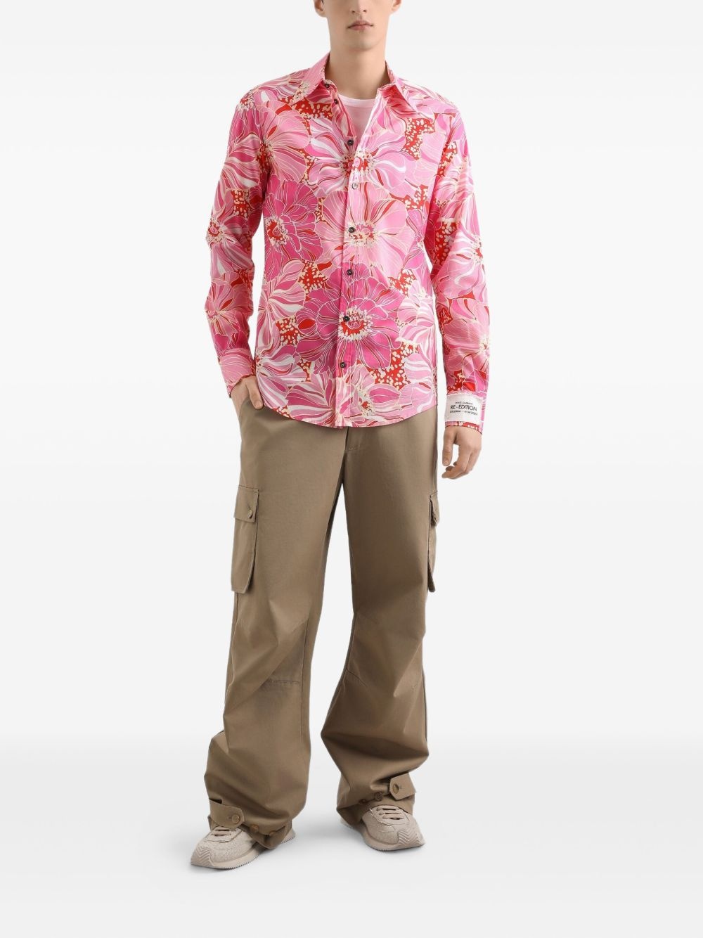 adjustable-ankles cargo pants - 2