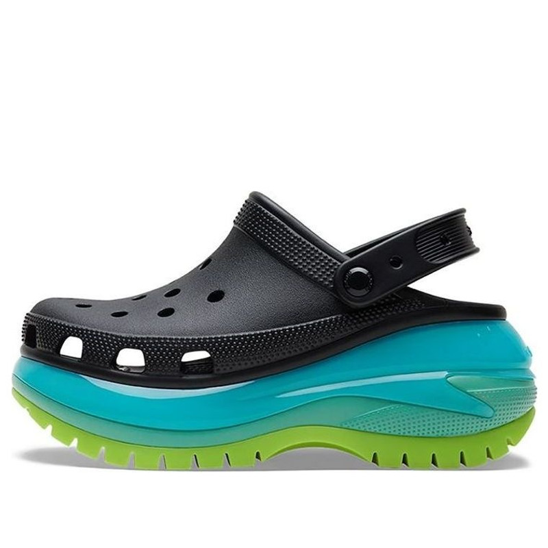 Crocs Mega Crush Clogs 'Black Multi' 207988-0C4 - 1