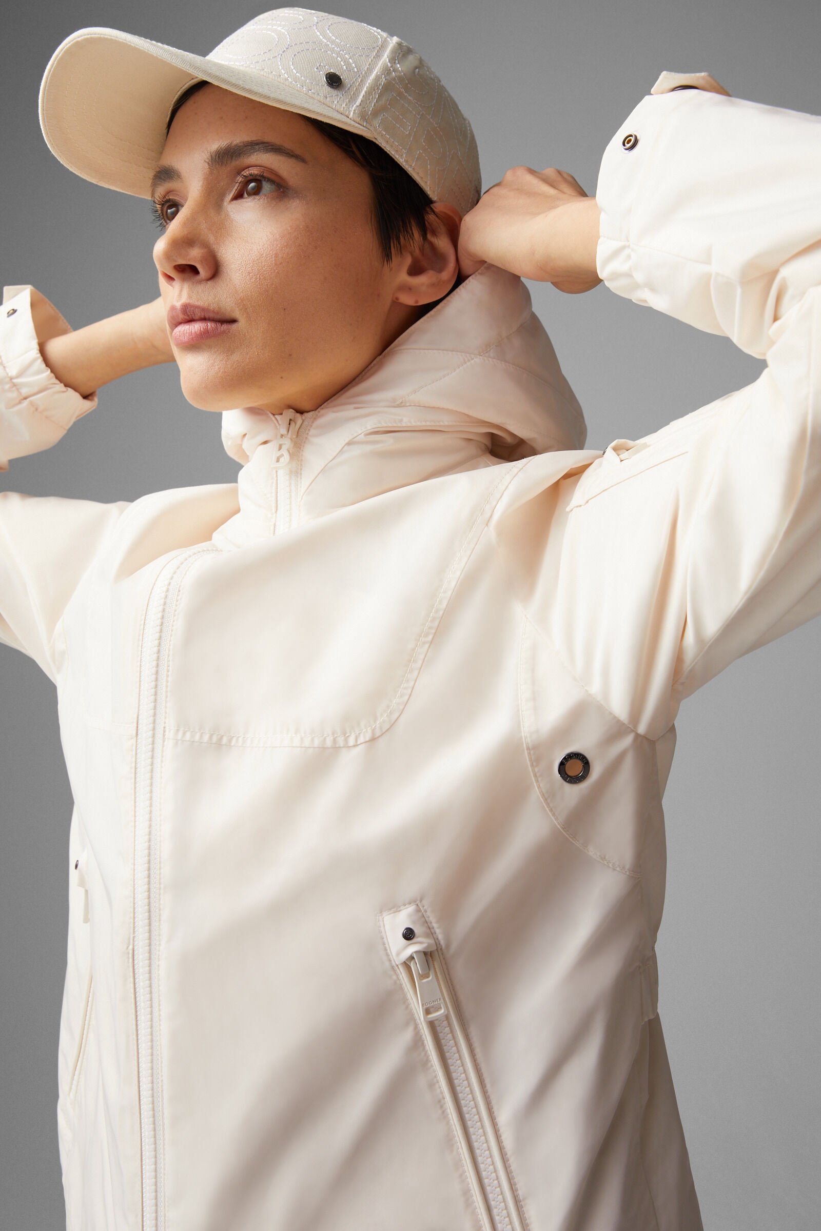 Zafina Jacket in Off-white - 7
