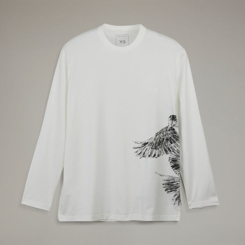 Y-3 Graphic Long Sleeve Tee - 1