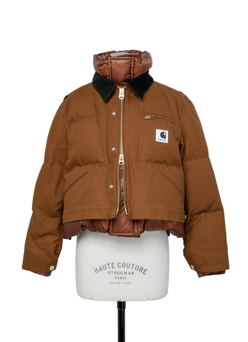 sacai Carhartt WIP Duck Puffer Jacket outlook