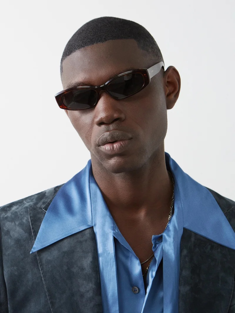 Cat-eye tortoiseshell acetate sunglasses - 3