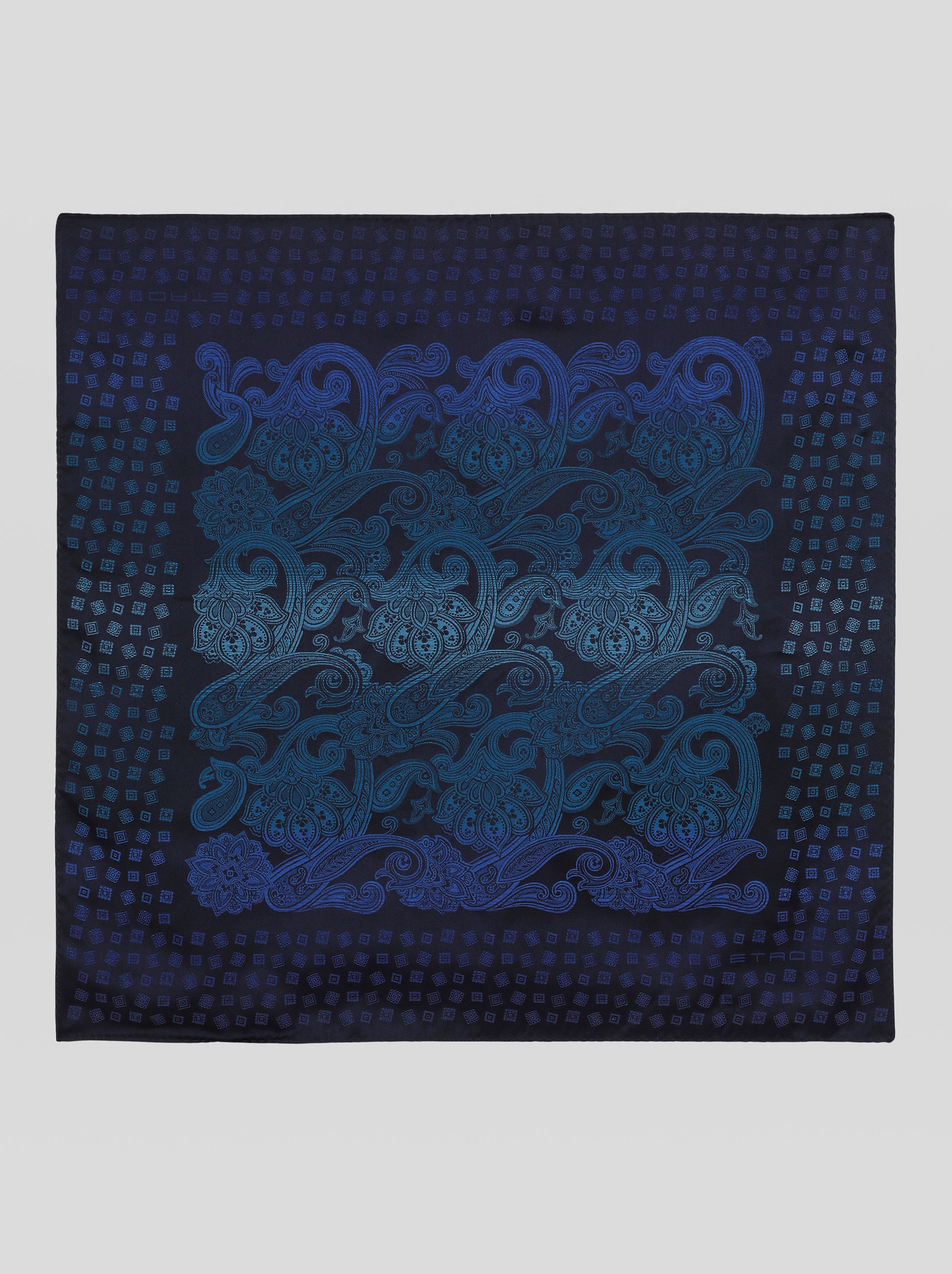 PAISLEY POCKET SQUARE - 1