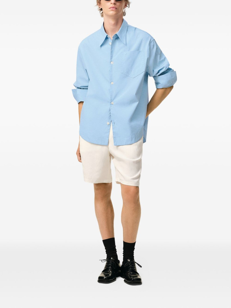 AMI Paris Ami De Coeur chest-pocket shirt outlook