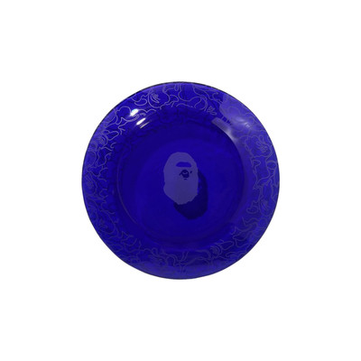 A BATHING APE® BAPE Neon Camo Glass Plate 'Blue' outlook