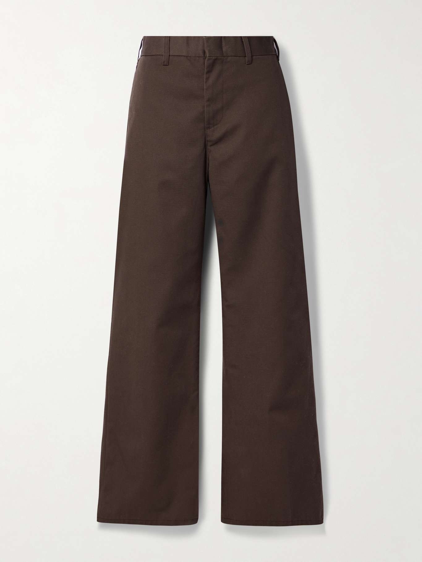 Cotton wide-leg pants - 1