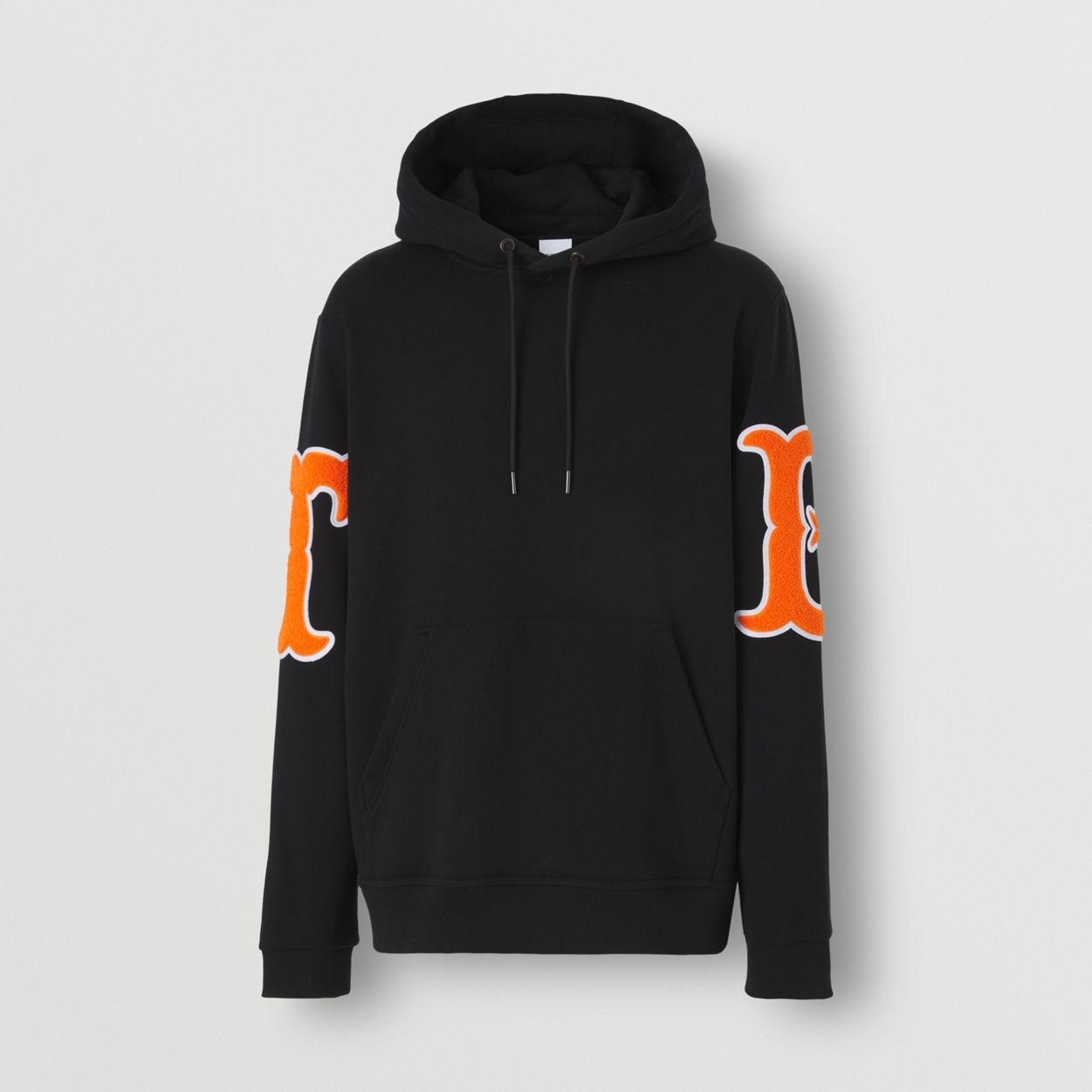 Letter Graphic Cotton Hoodie - 1