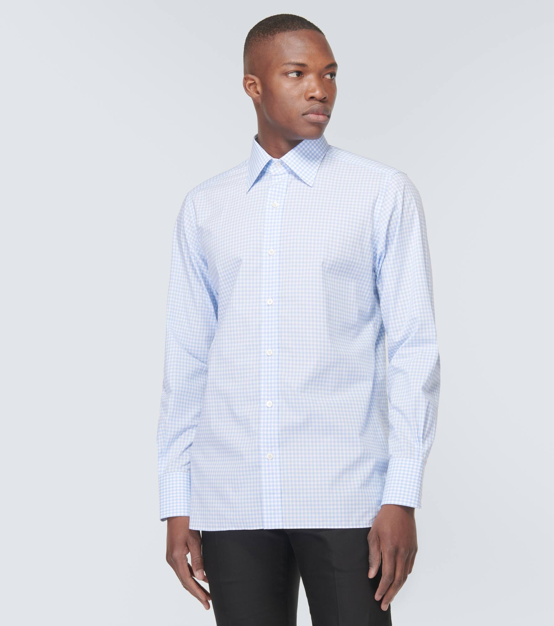 Cotton poplin shirt - 3