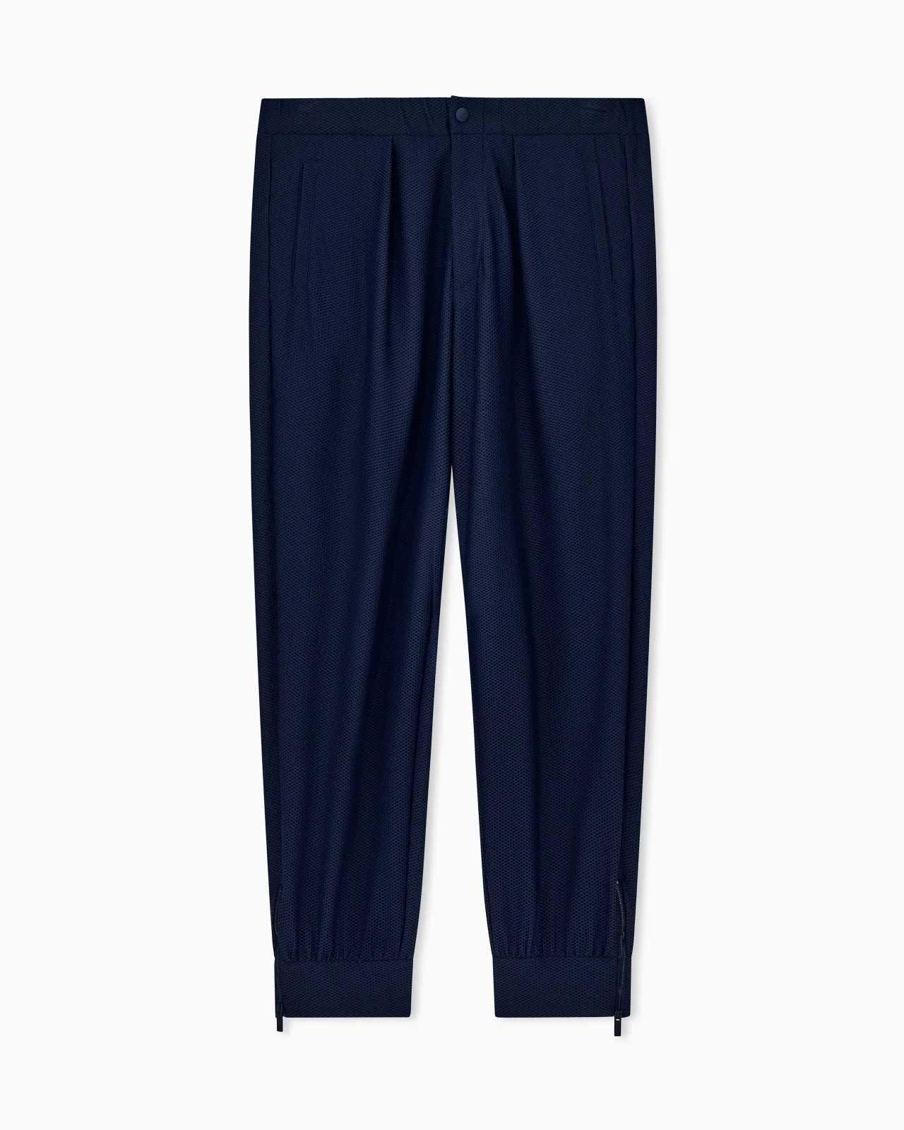 TROUSERS SLIM FIT IN HI-TECH HONEYCOMB JERSEY - 1