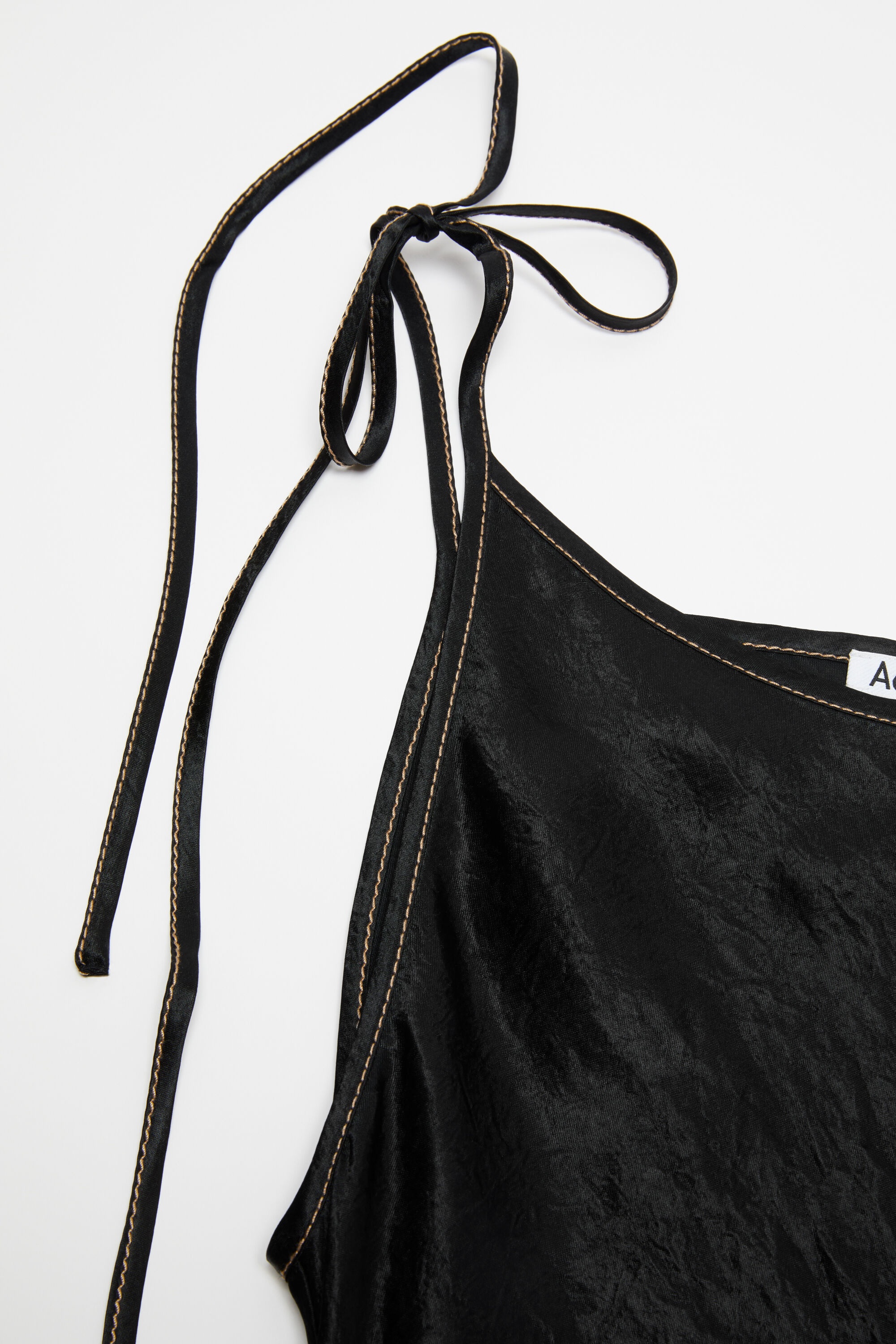 Acne Studios Satin dress - Black | REVERSIBLE