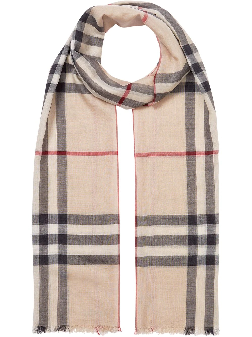 oversized Vintage Check scarf - 1