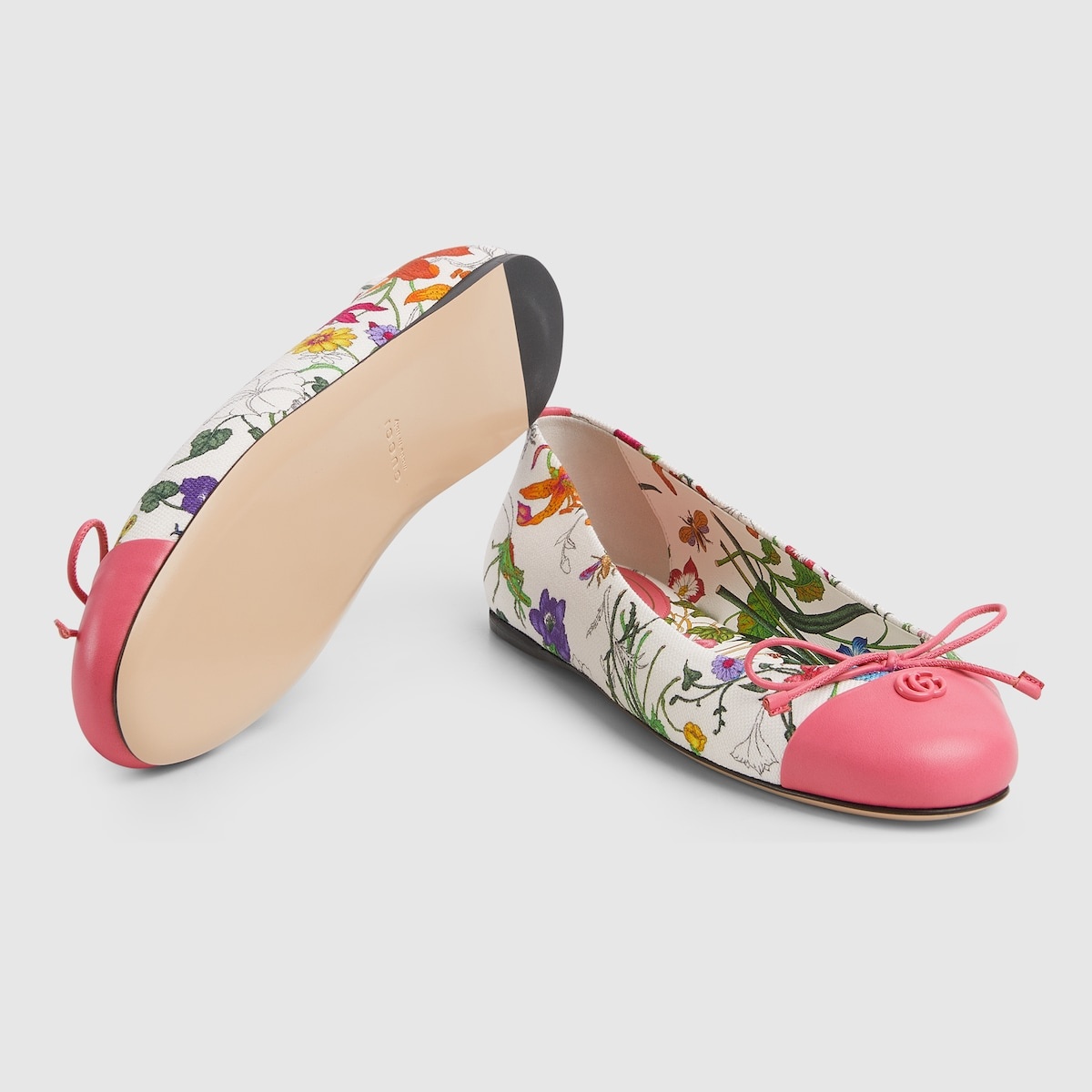 Women's printed ballet flat - 5