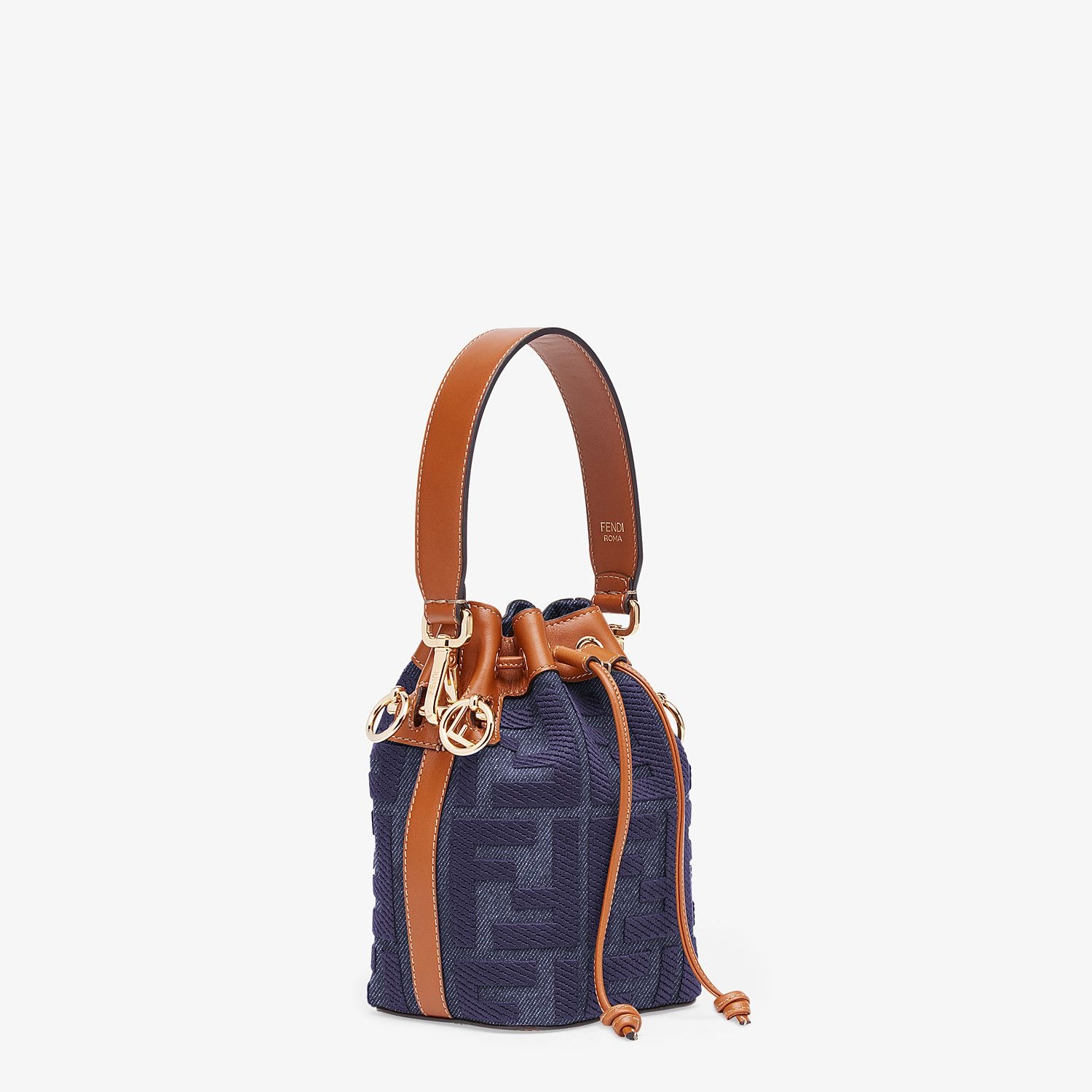 Blue denim mini bag - 3