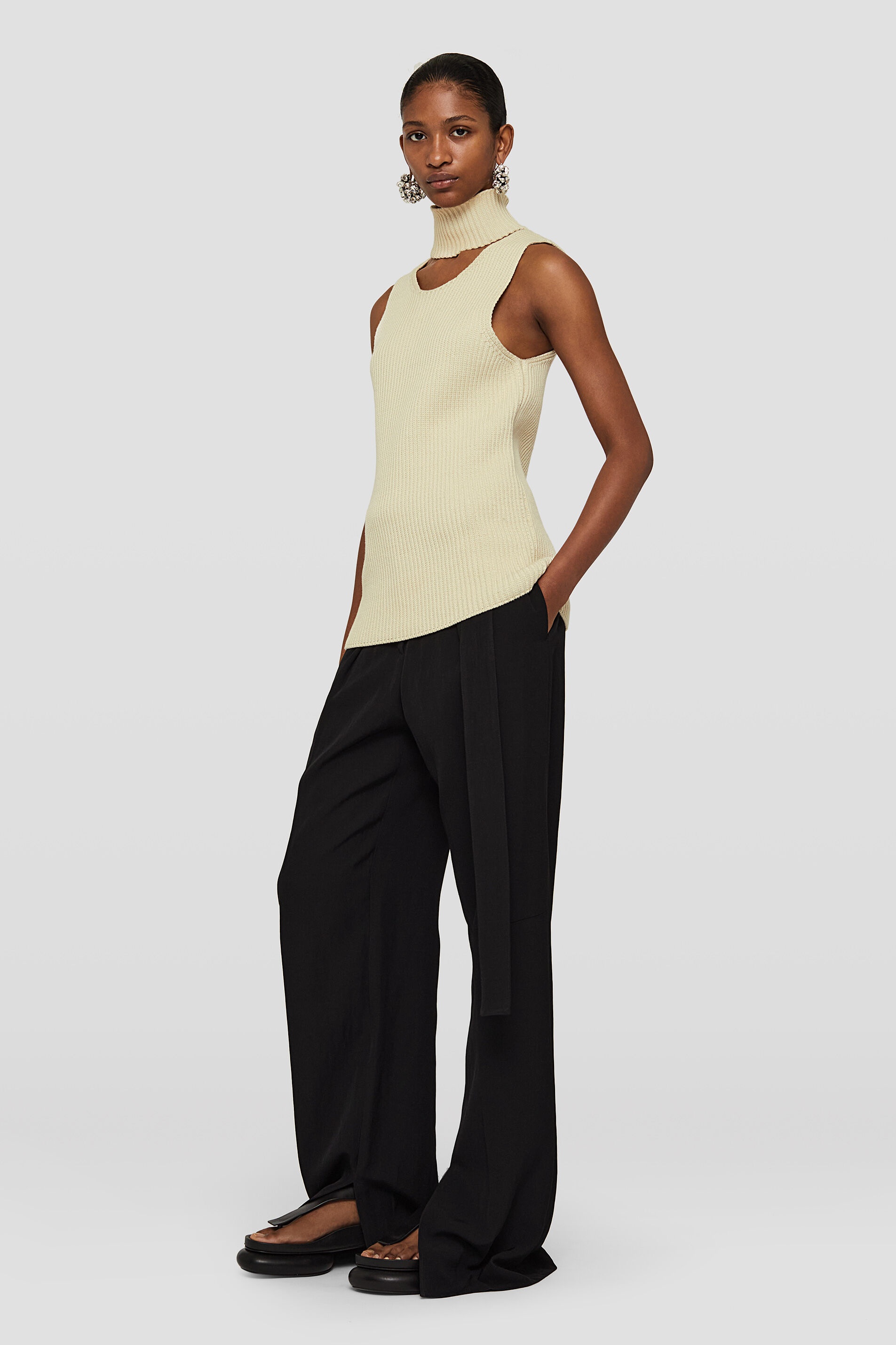 Belted Trousers - 3
