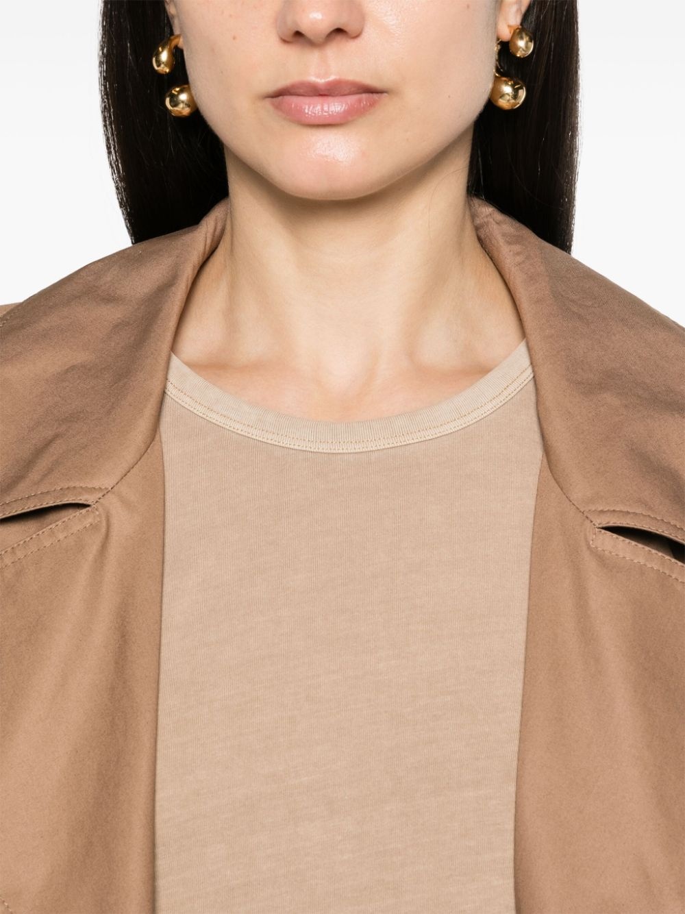 scoop-neck cotton tank top - 5