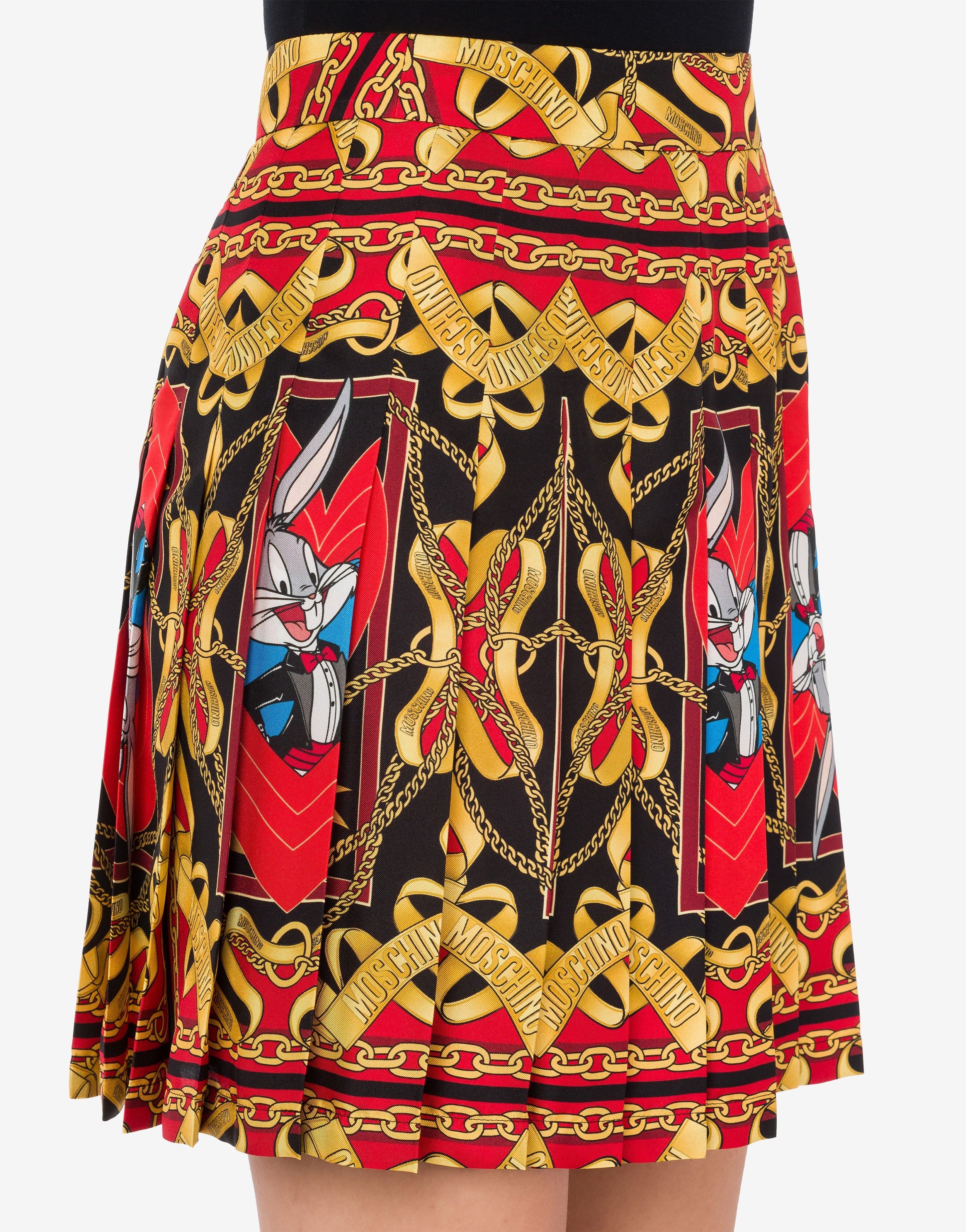 CHINESE NEW YEAR TWILL MINISKIRT - 4