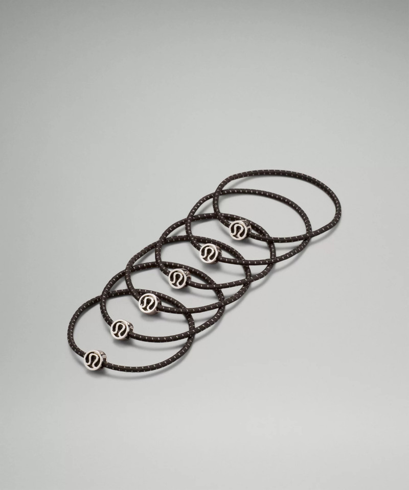 Glow On Hair Ties *6 Pack 1