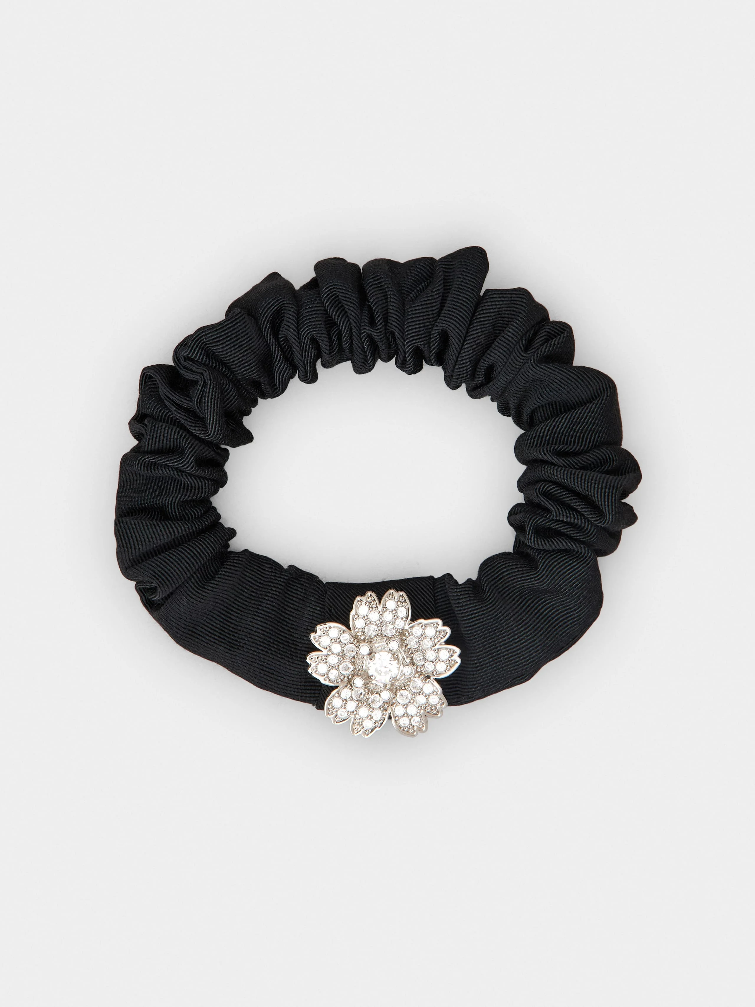 Efflorescence Scrunchie in grosgrain - 1