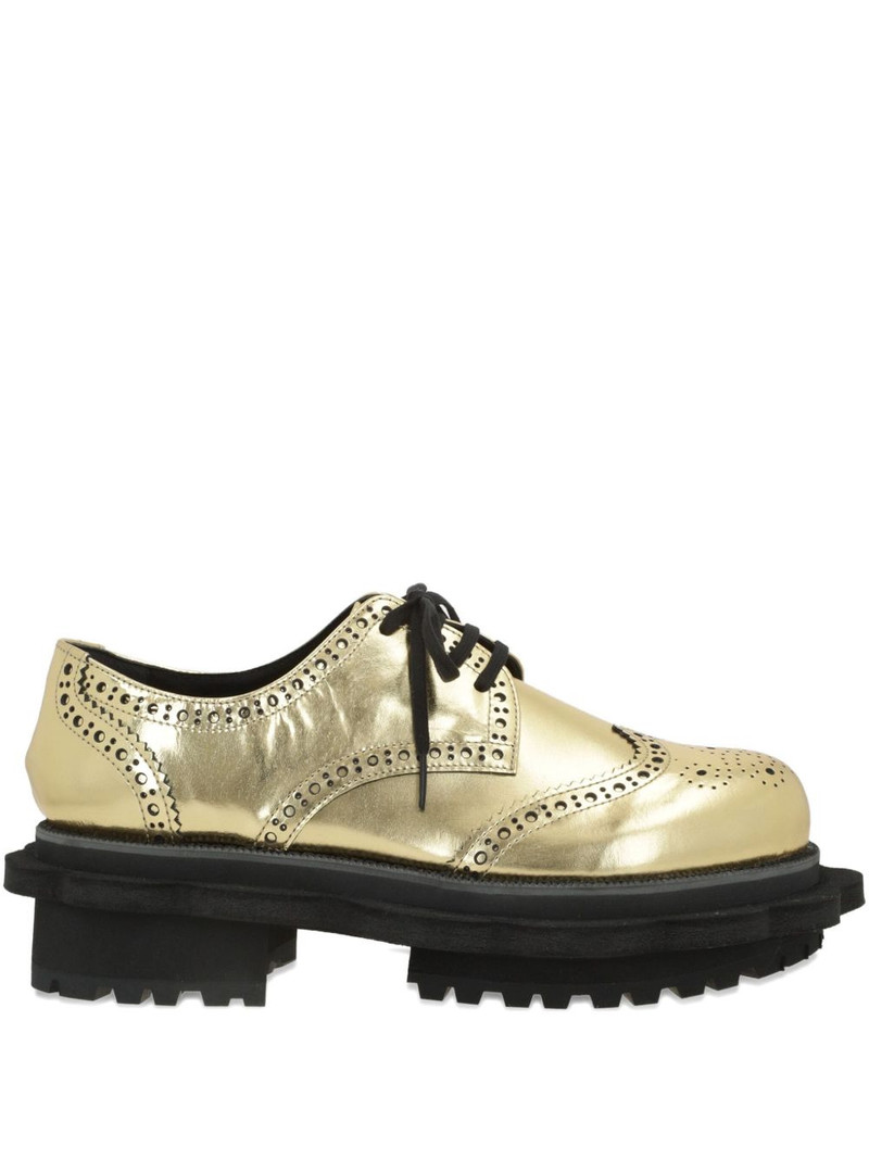 full-brogue platform derby shoes 1