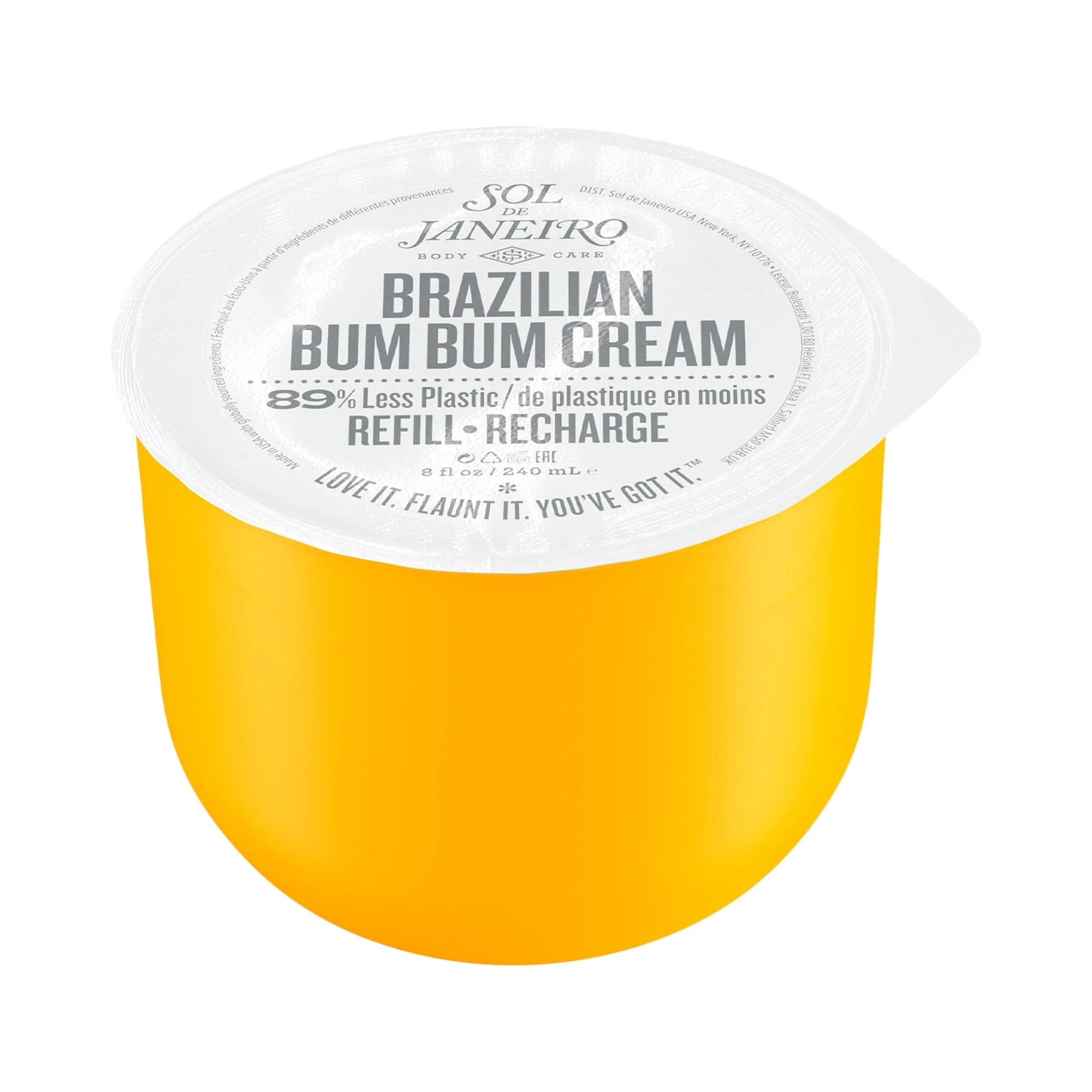 Brazilian Bum Bum Visibly Firming Refillable Body Cream with Caffeine-Rich Guaranà - 1