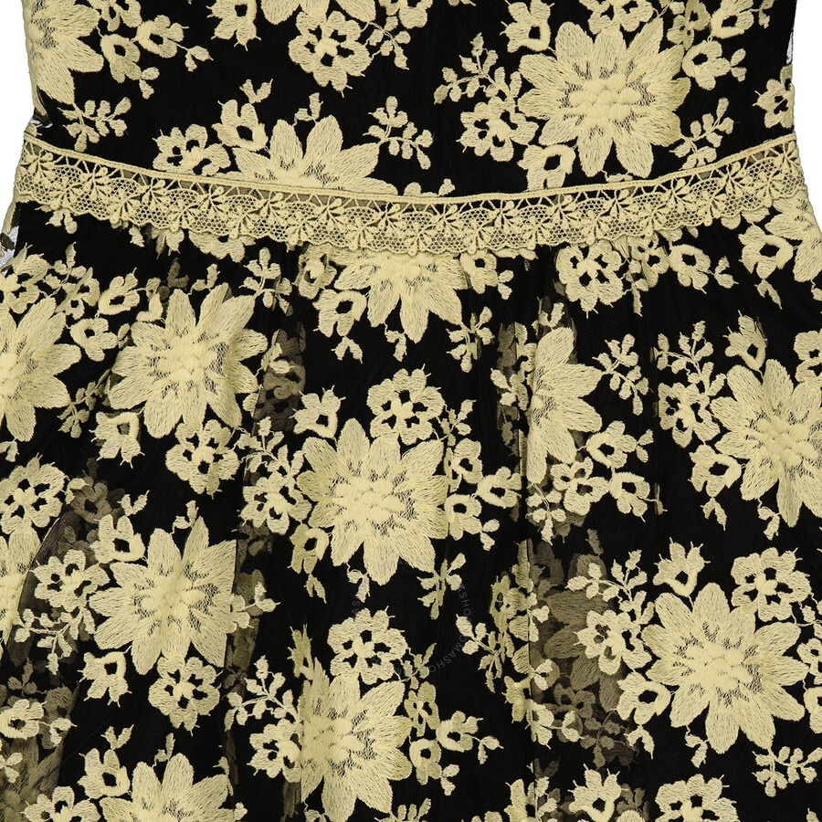 Burberry Floral-embroidered Lace Dress - 6