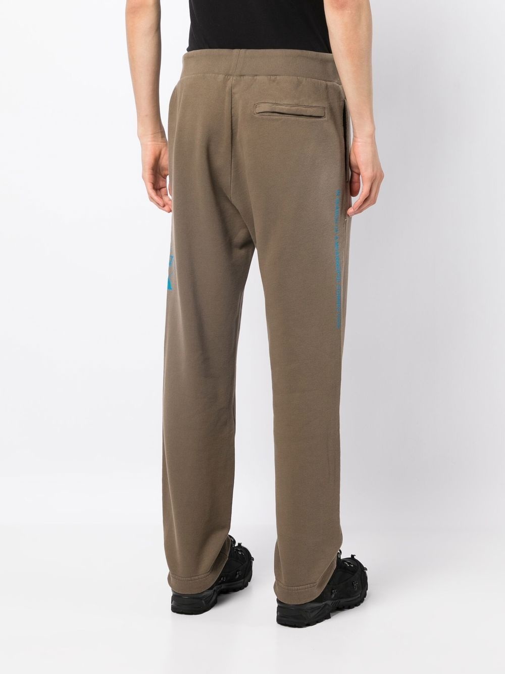 logo-print straight-leg track pants - 4