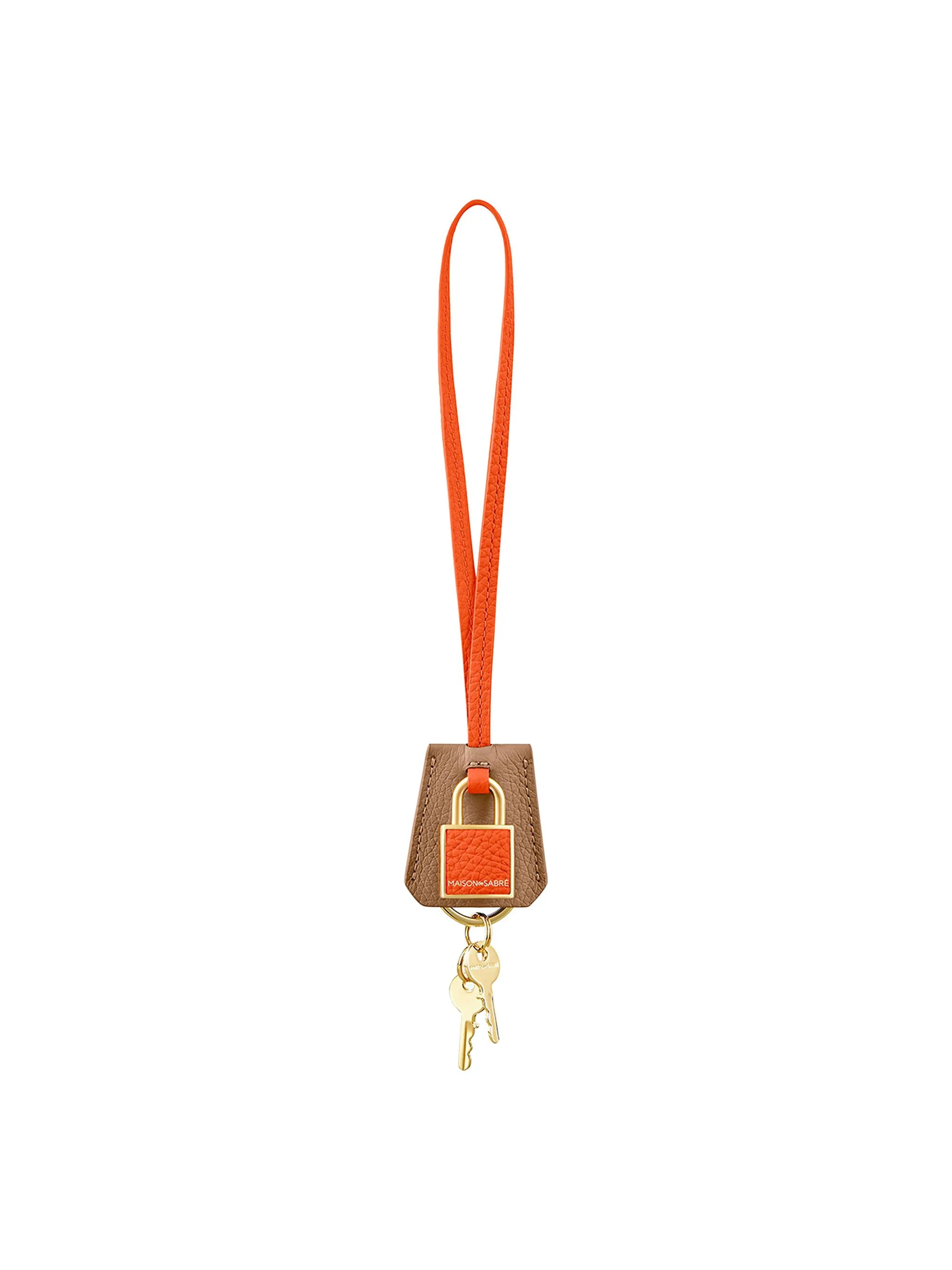 Women's The SABRÉMOJI Padlock Charm - Manhattan Sandstone - 1
