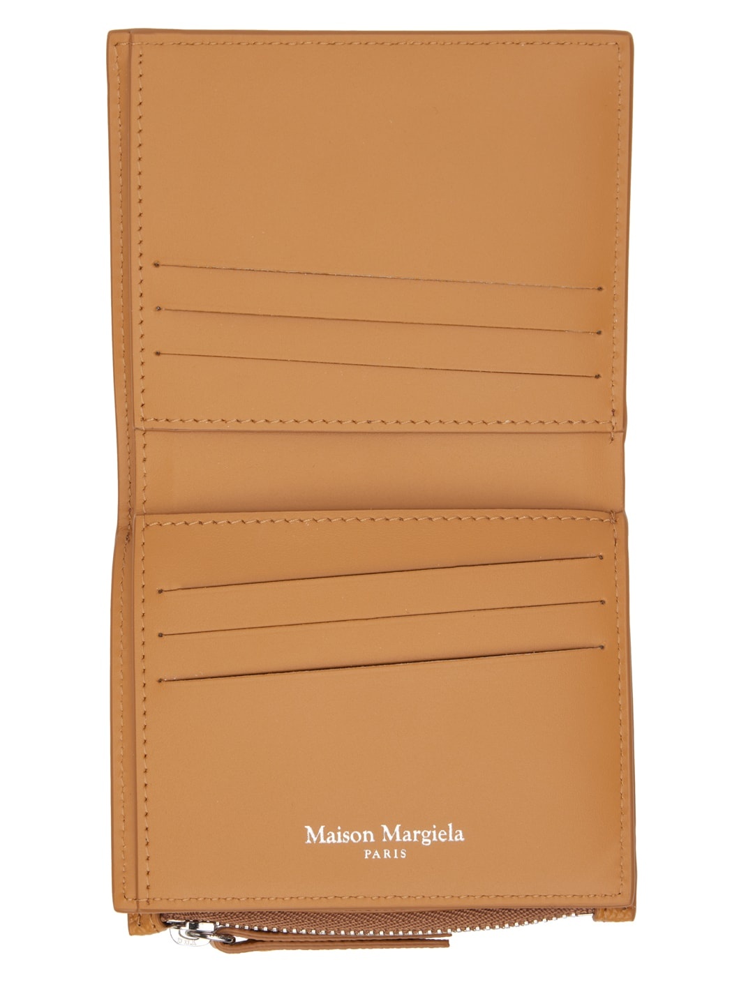 Orange Four Stitches Wallet - 3