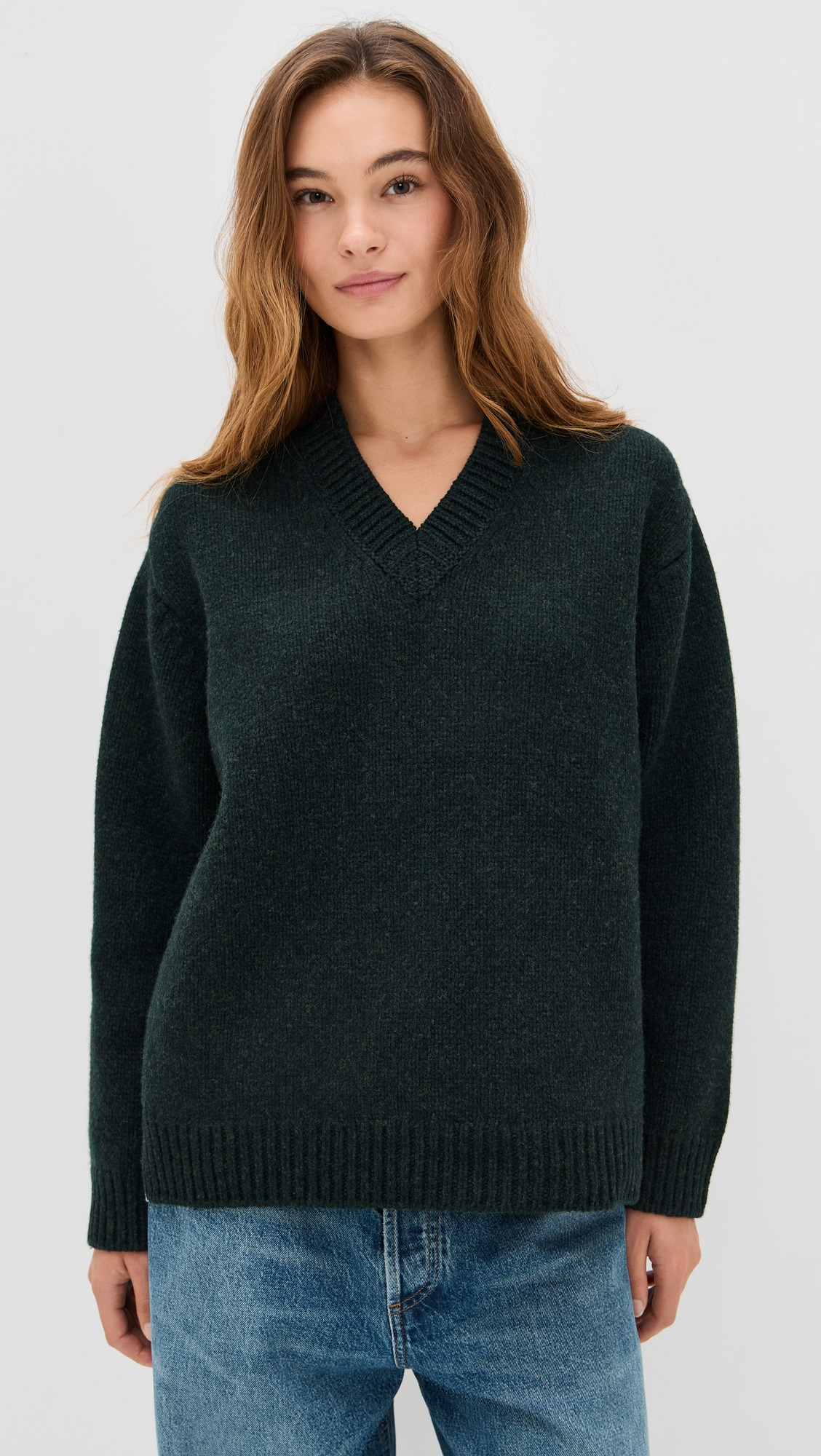 Mallory V Neck Combo Sweater - 6