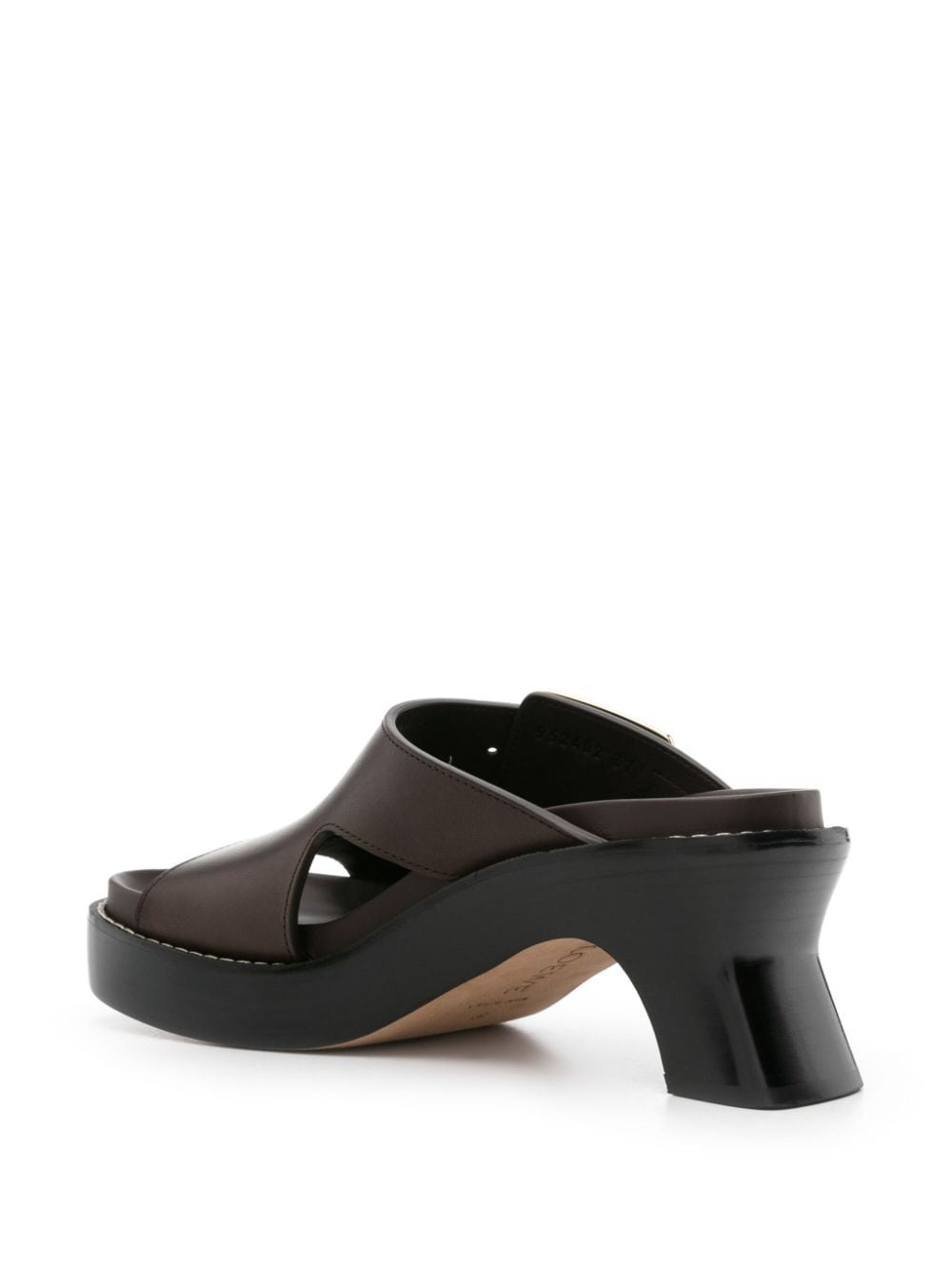 Loewe Women Ease Leather Sandals - 4